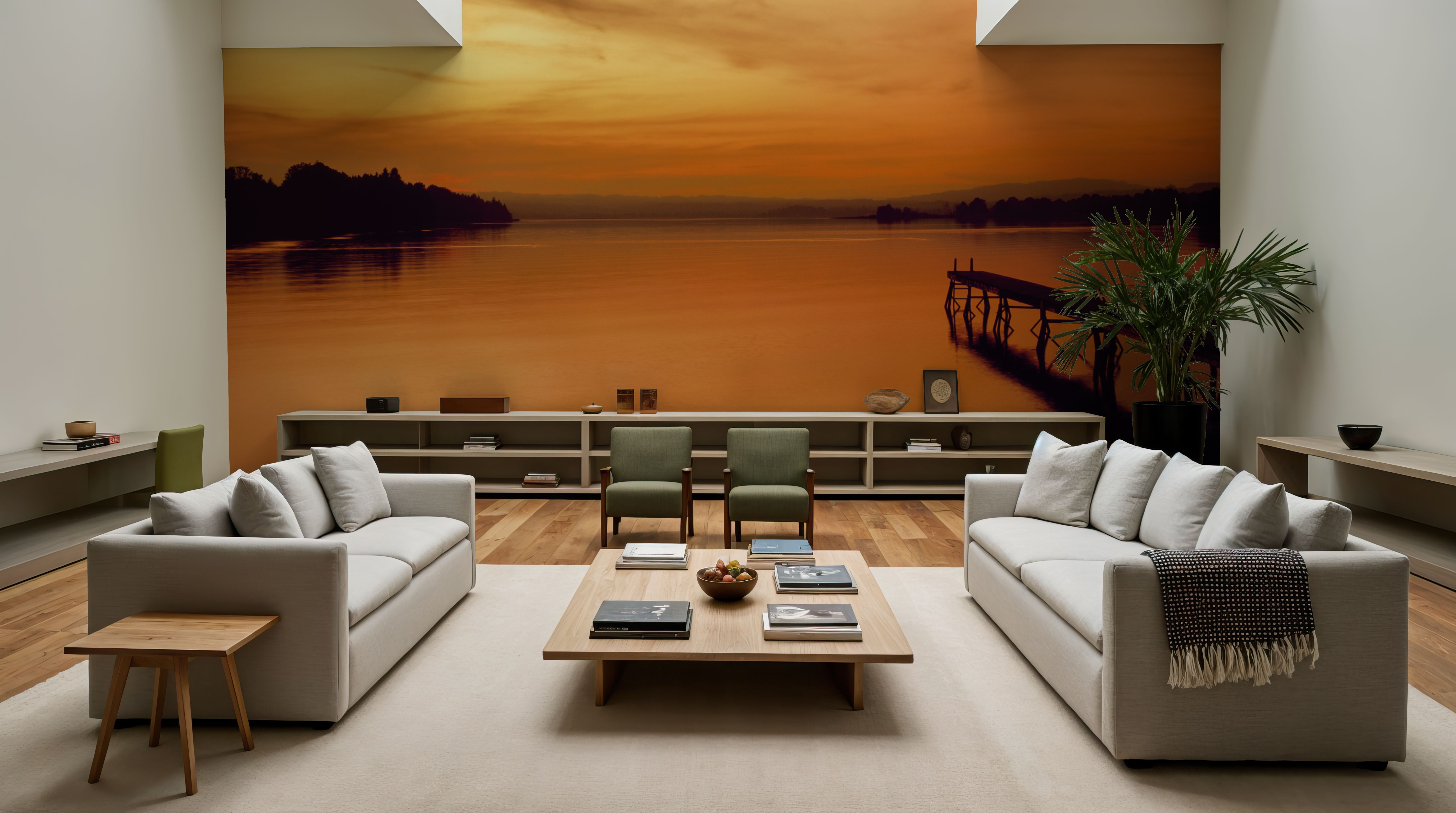 Golden Harbor Sunset