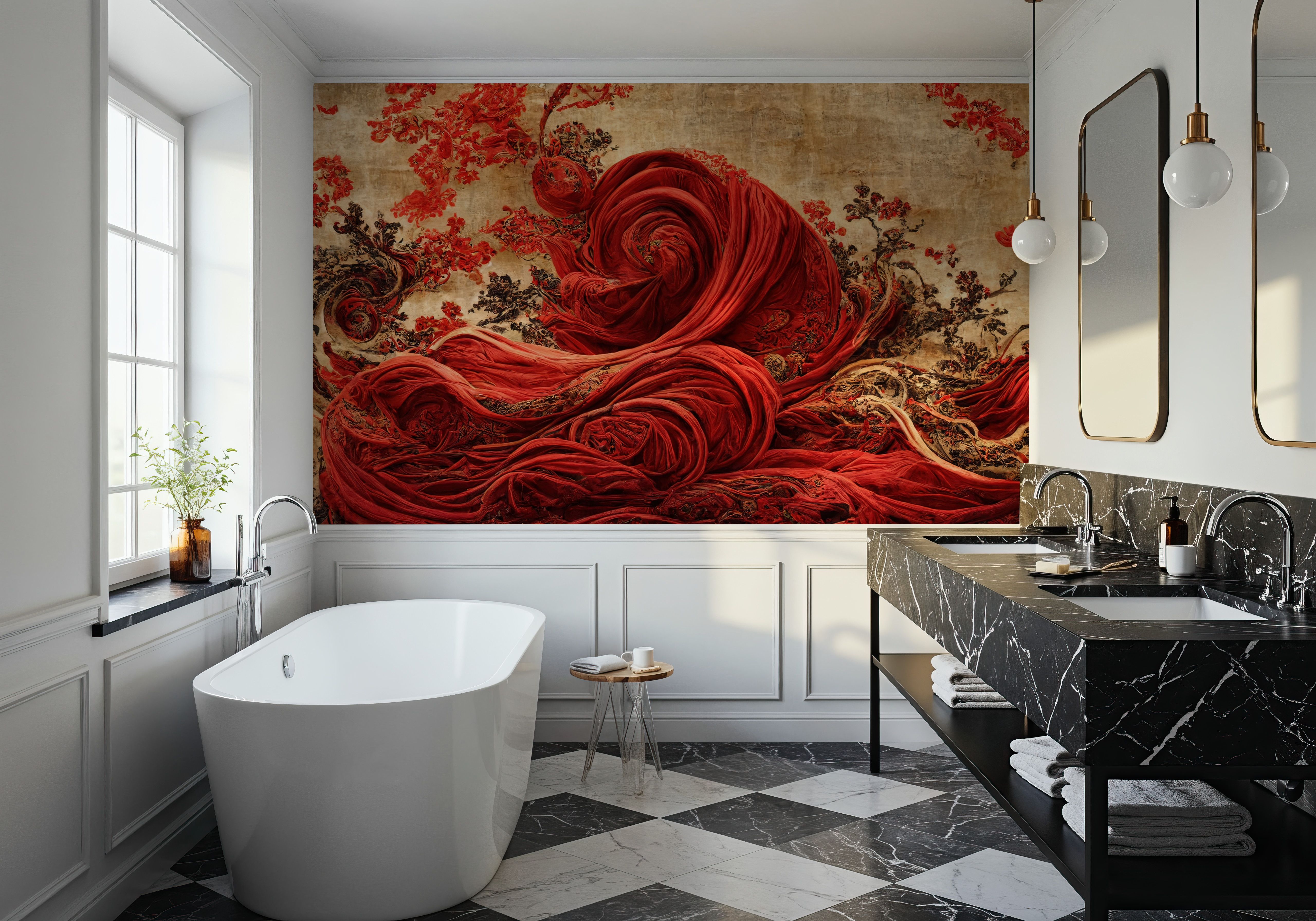 Dragons Dancing, Wallpaper