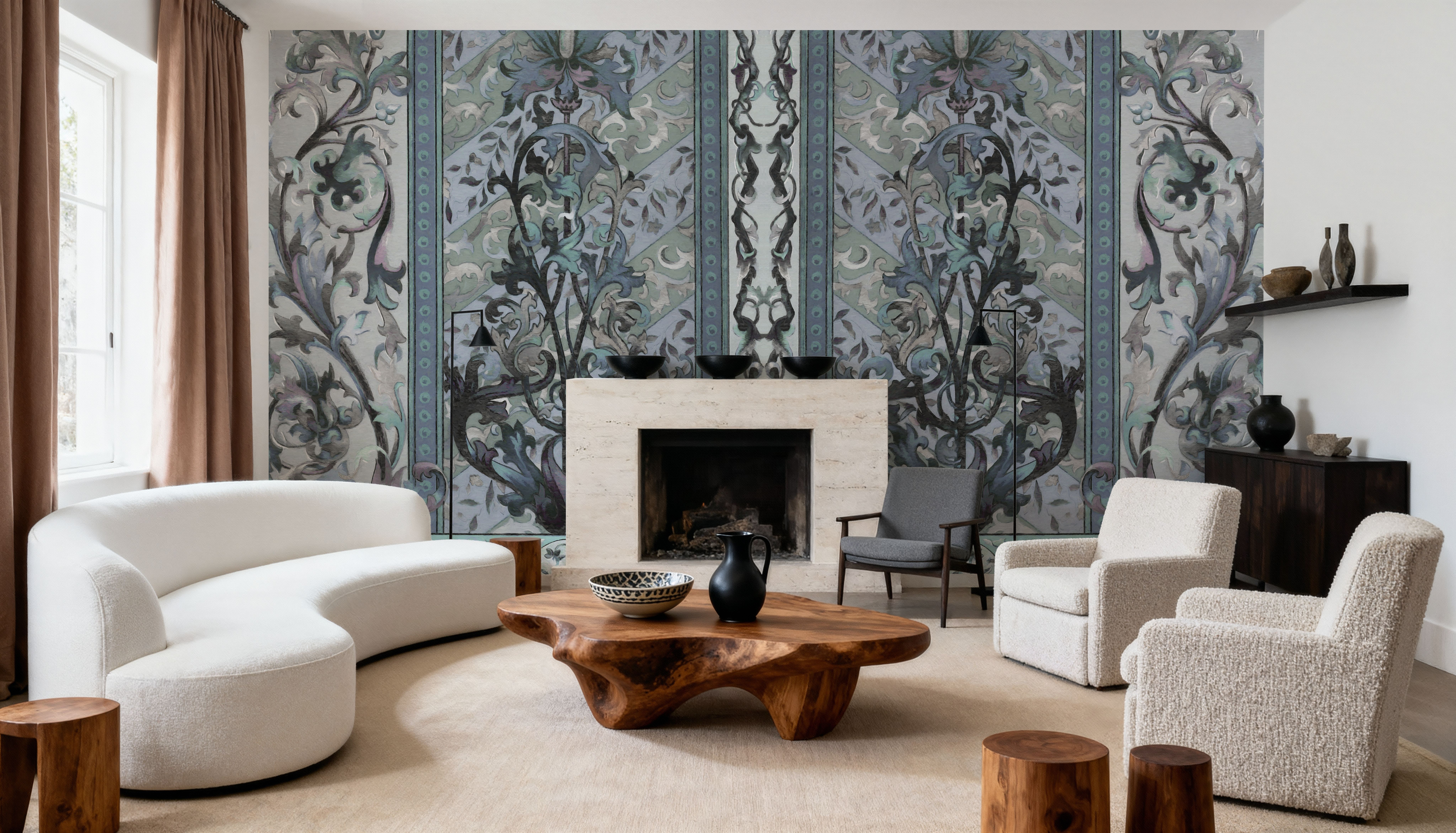 Plant Fantasy Ornament, Dove