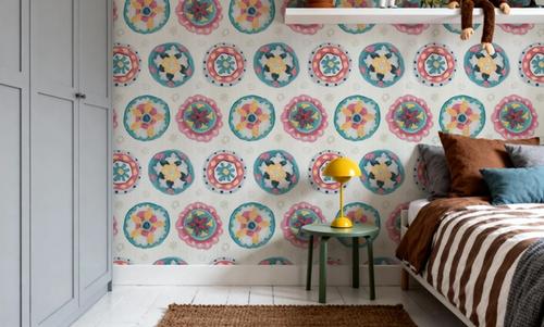 Boho Circles White