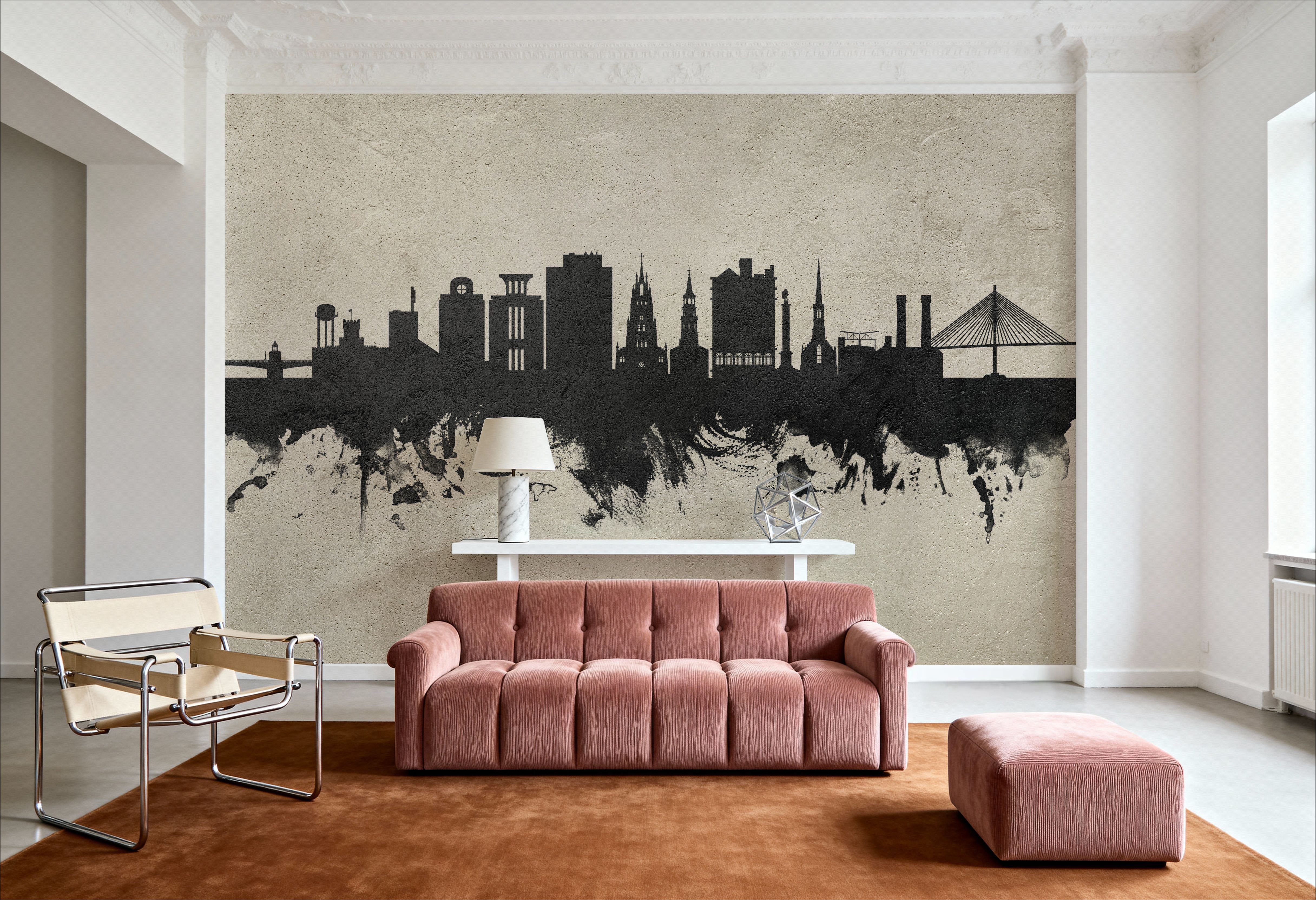 Charleston South Carolina Skyline Concrete