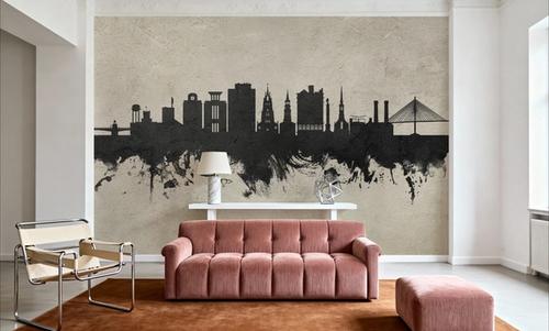 Charleston South Carolina Skyline Concrete