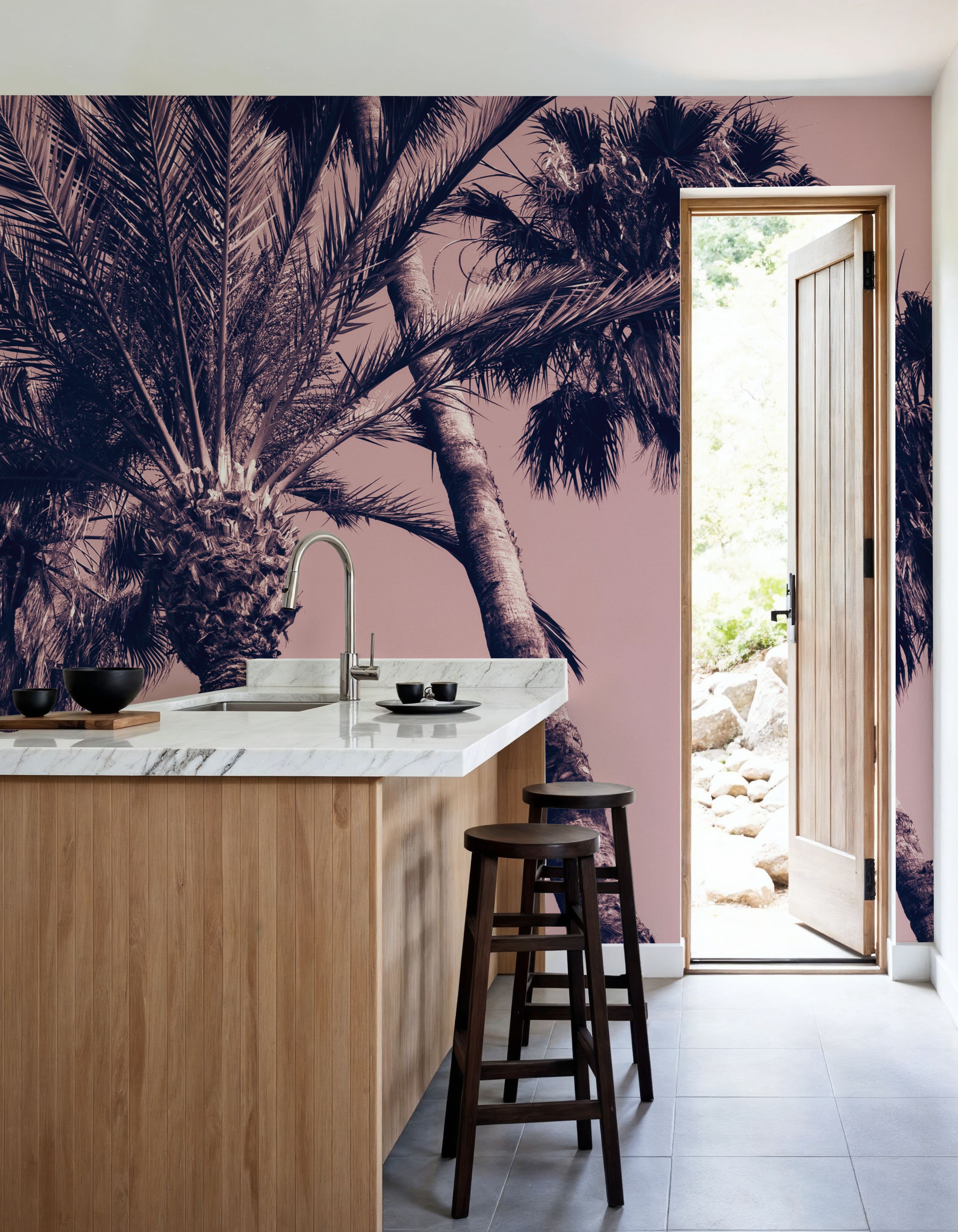 Pink Palms II