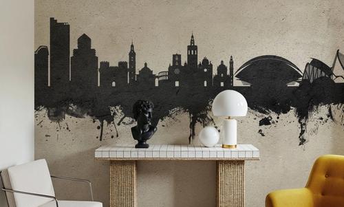 Valencia Spain Skyline Concrete