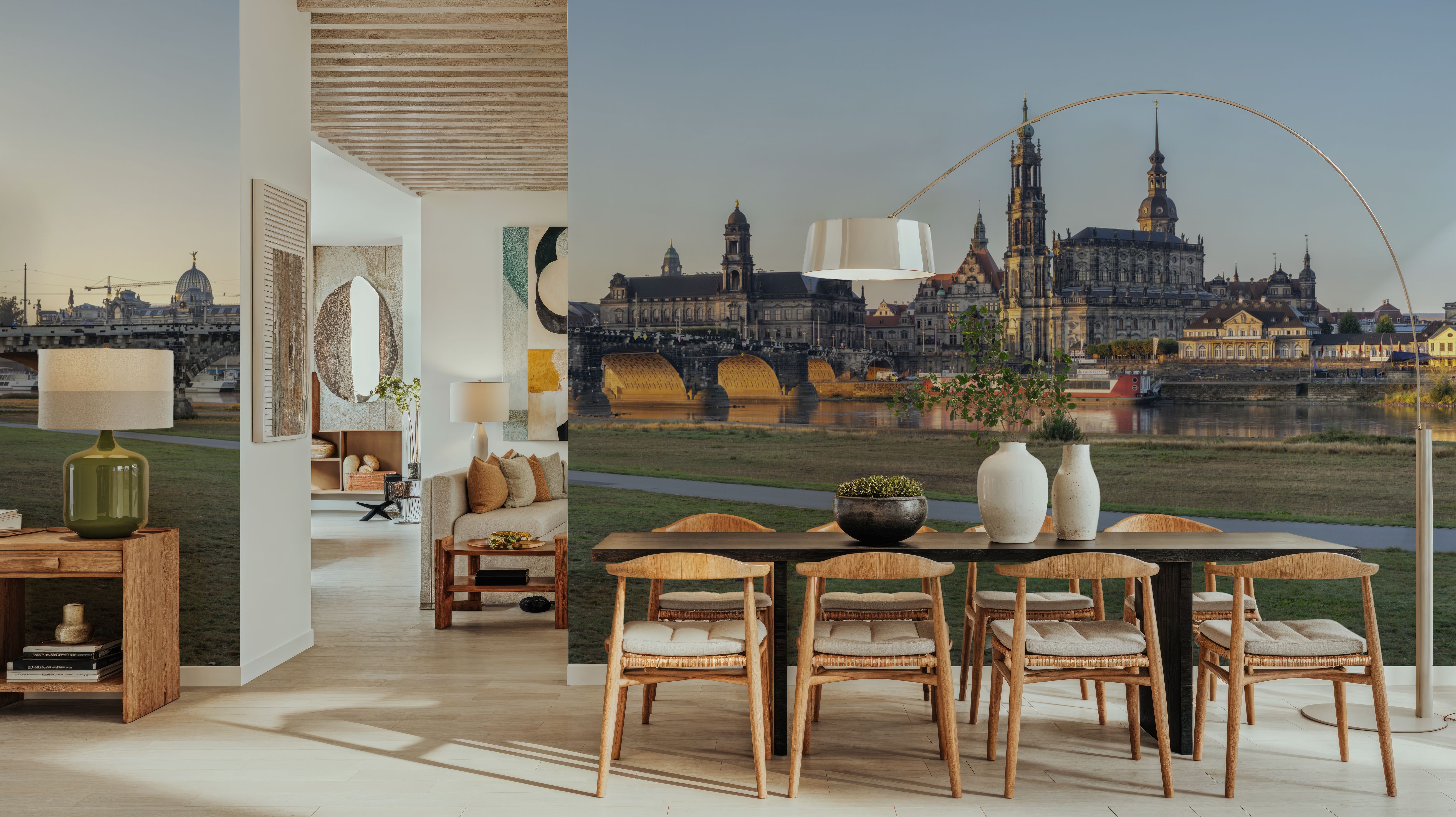 Golden Bridge Reflection