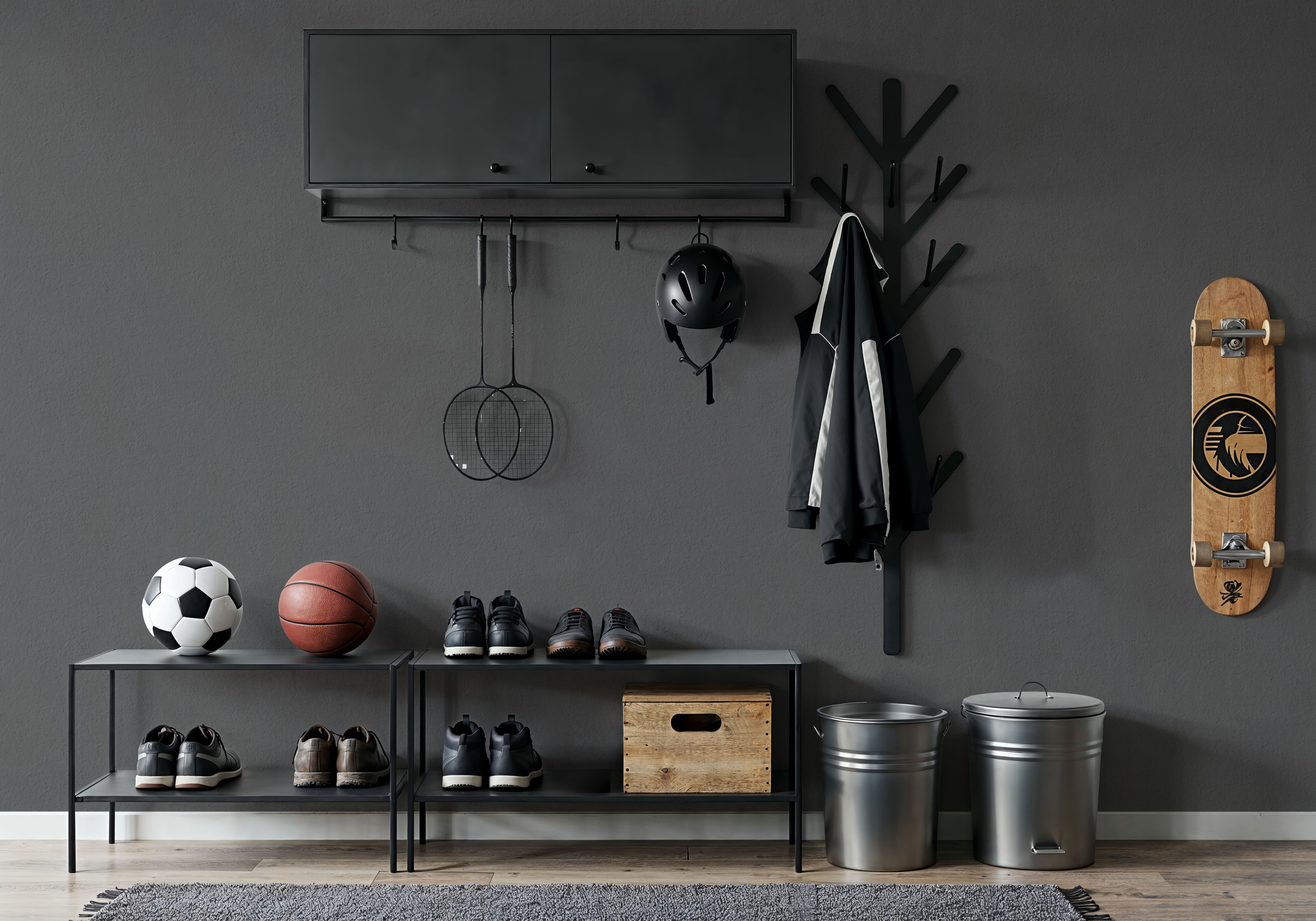 Faux Sand Stucco Finish, Graphite