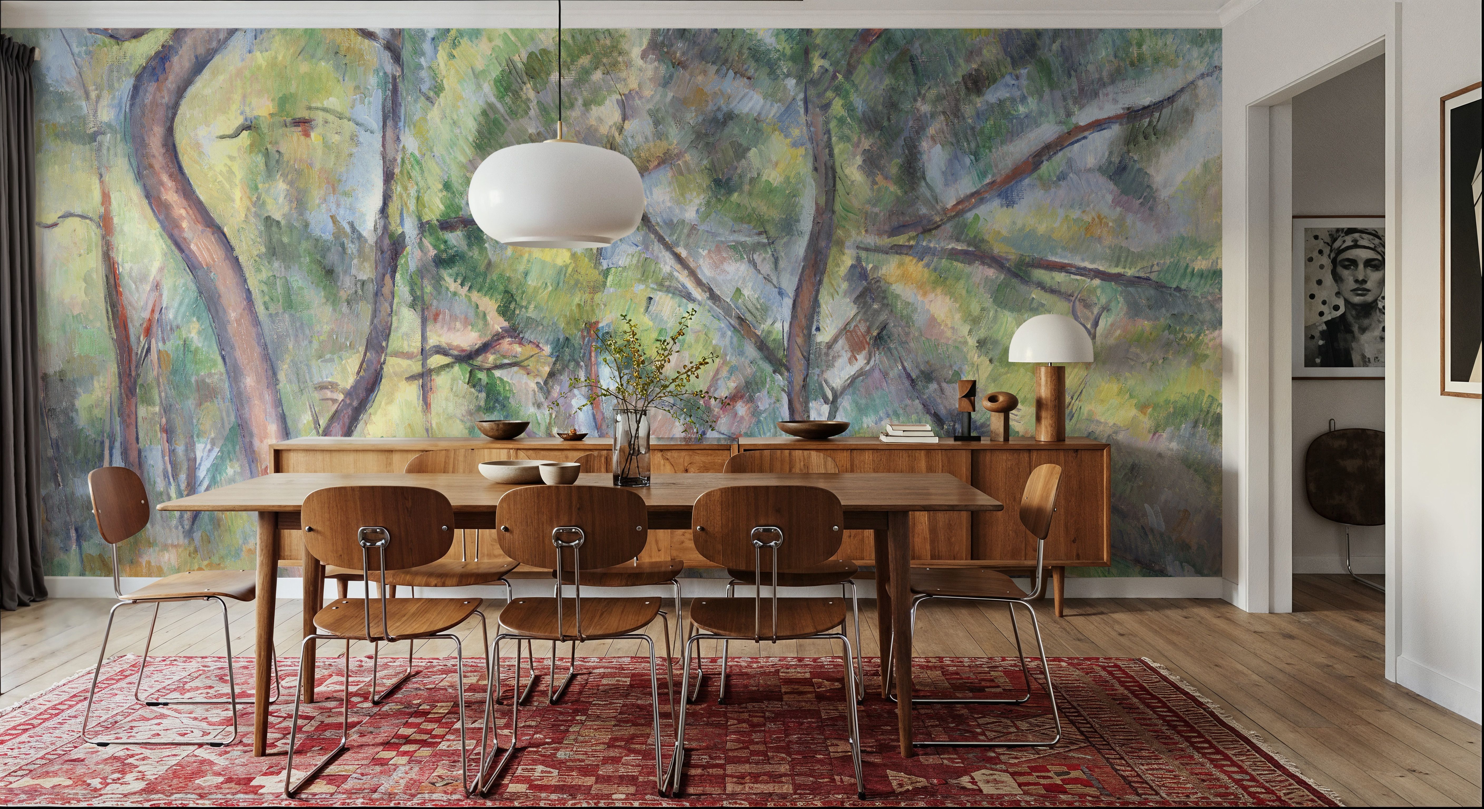 Sous-Bois, Wallpaper