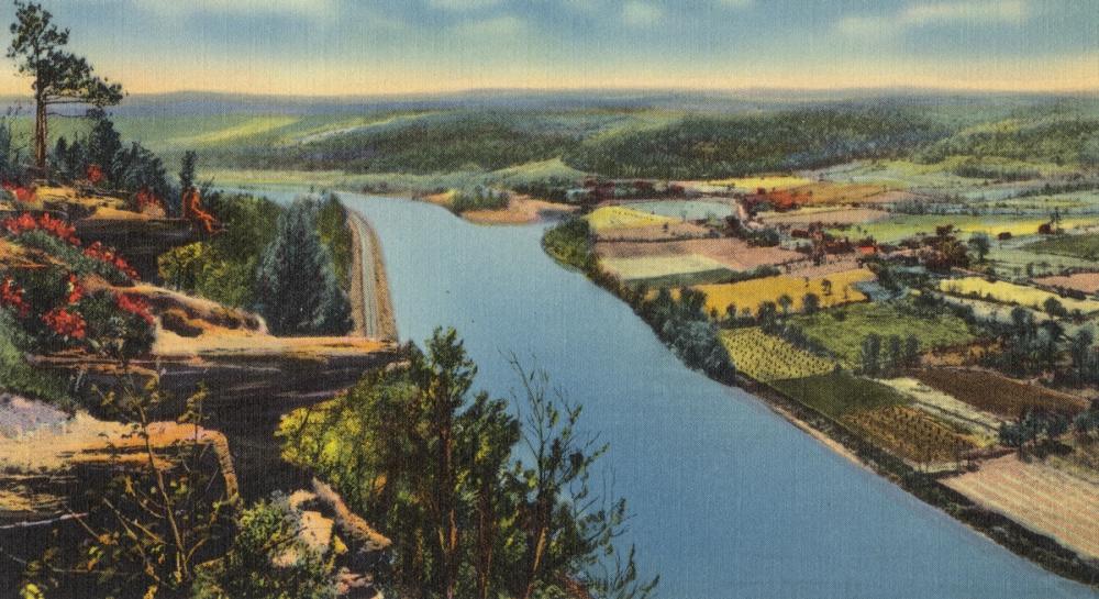 Penn Waters - Screenprint Postcard