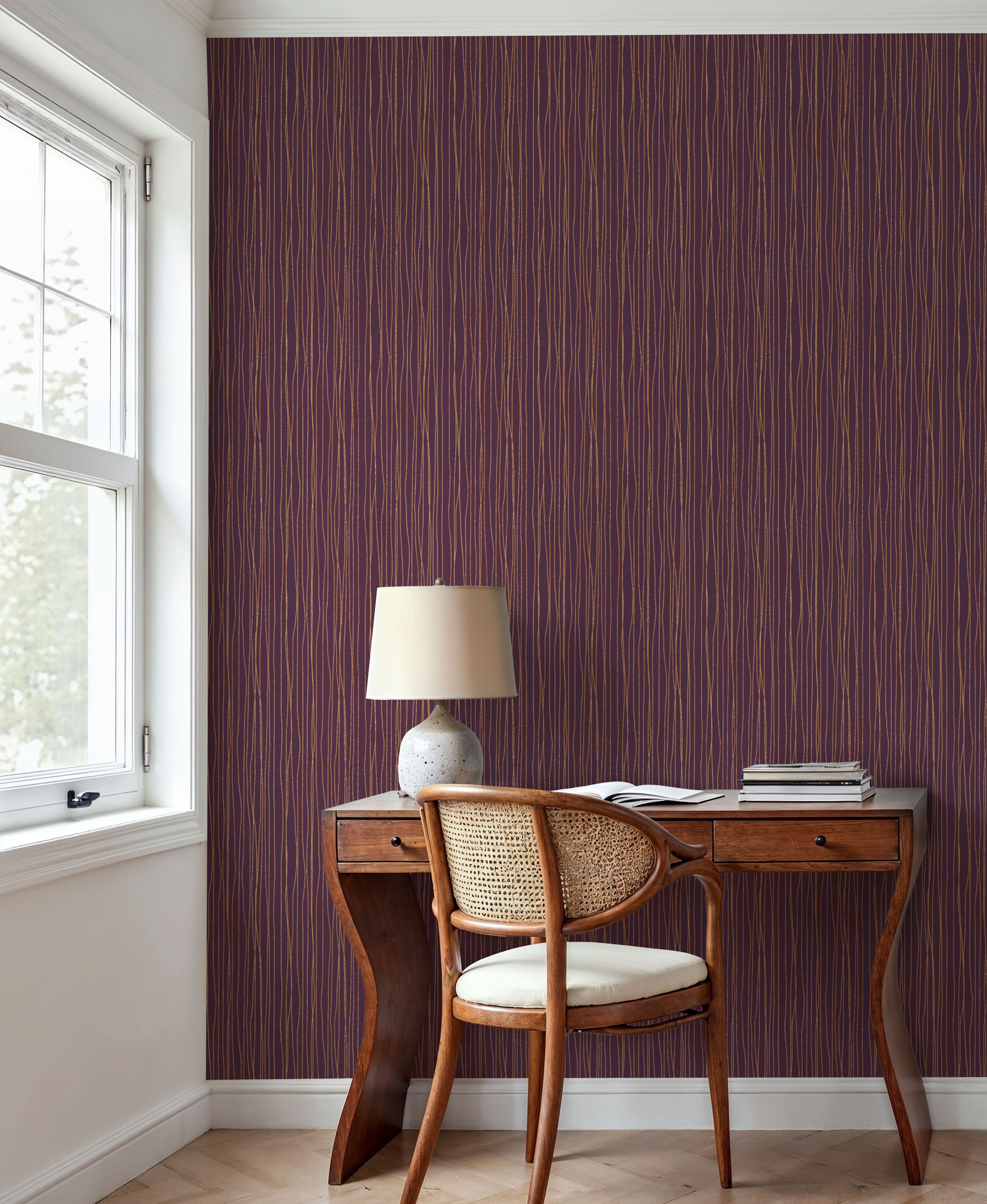 Lone Lines Purple