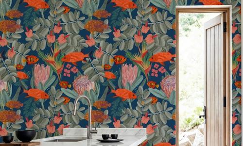 Orange Fish & Proteas