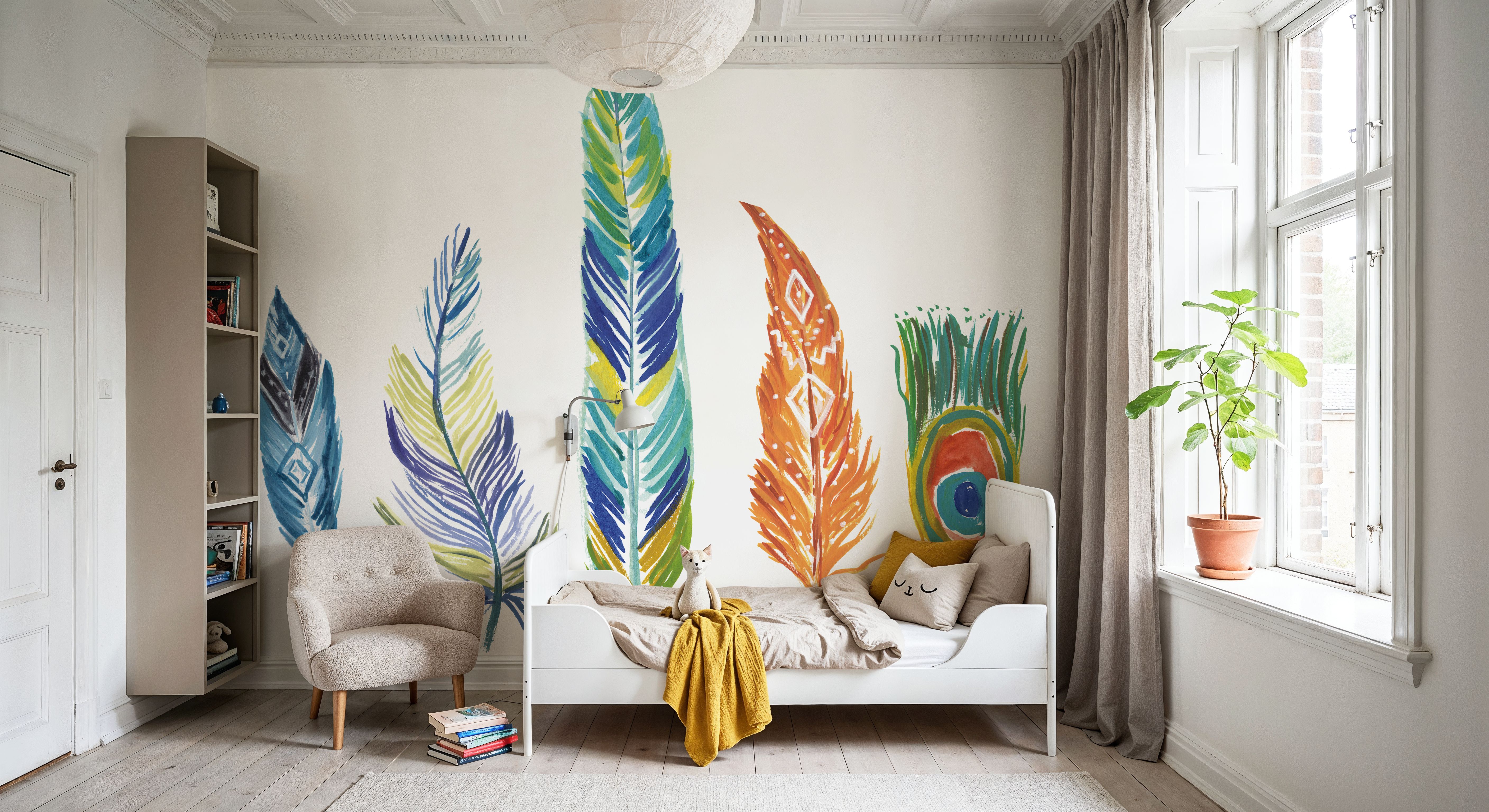 Rainbow Feathers III