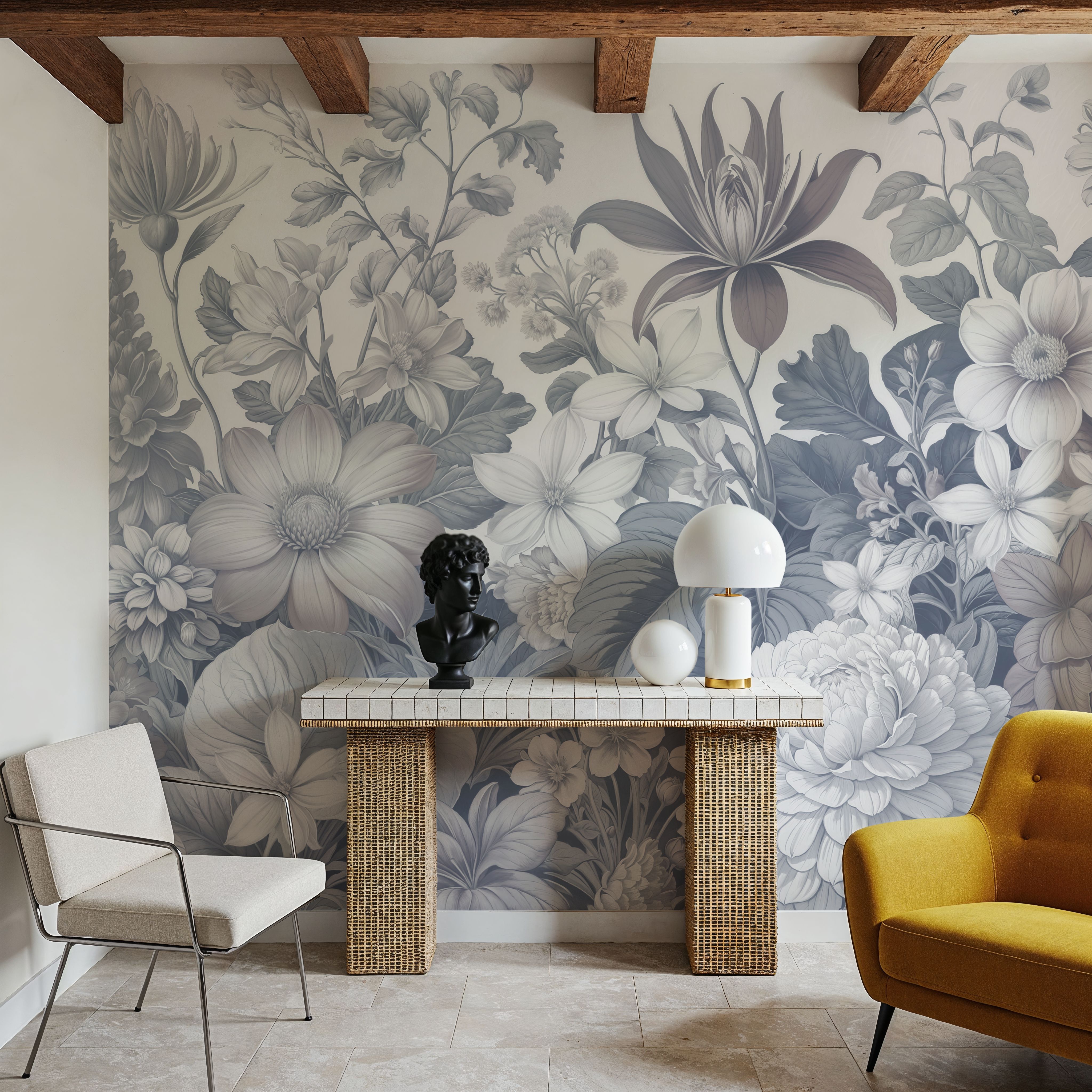 Dahlia Days, Ice Blue