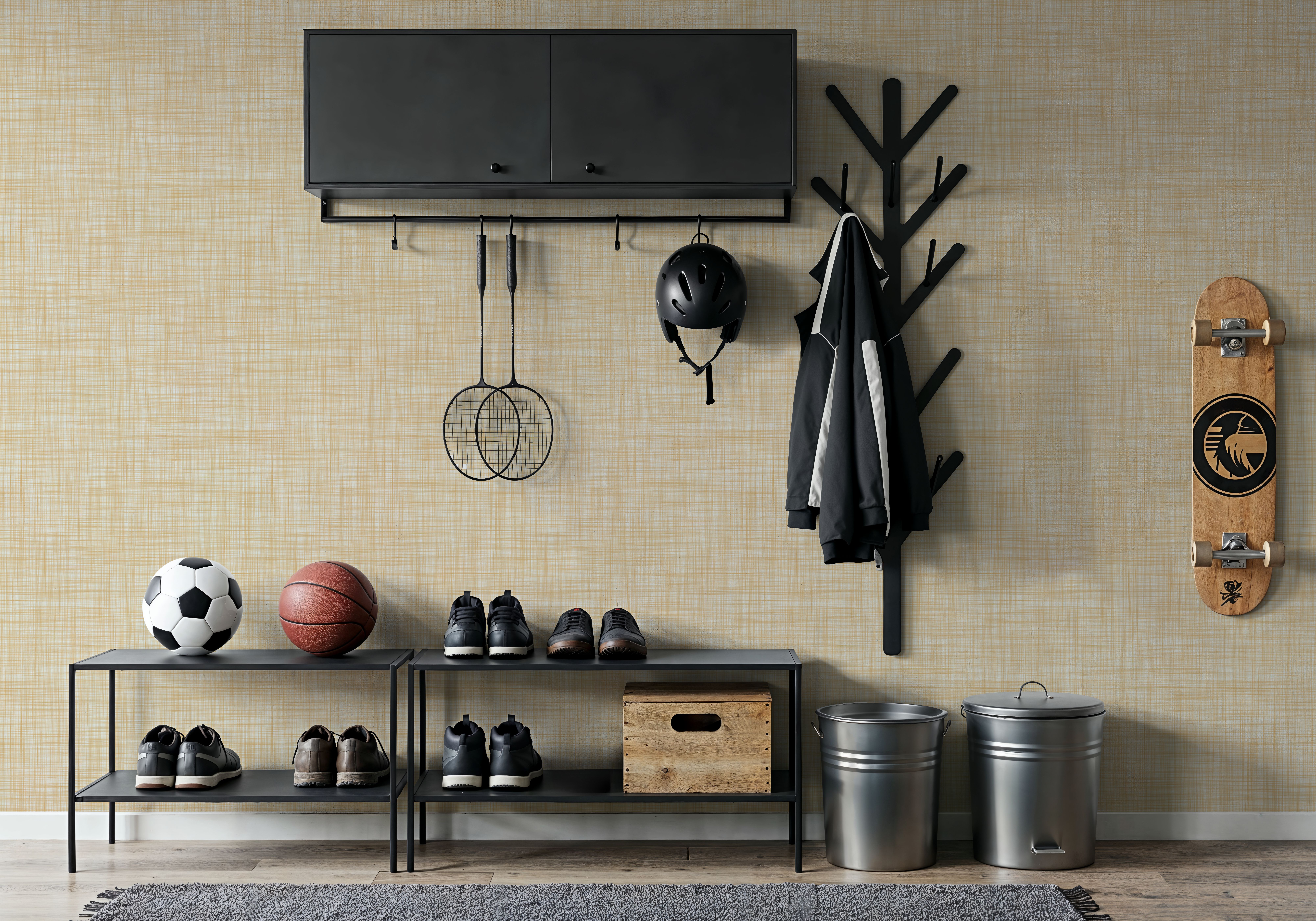 Mottled Linen Effect, Citrus