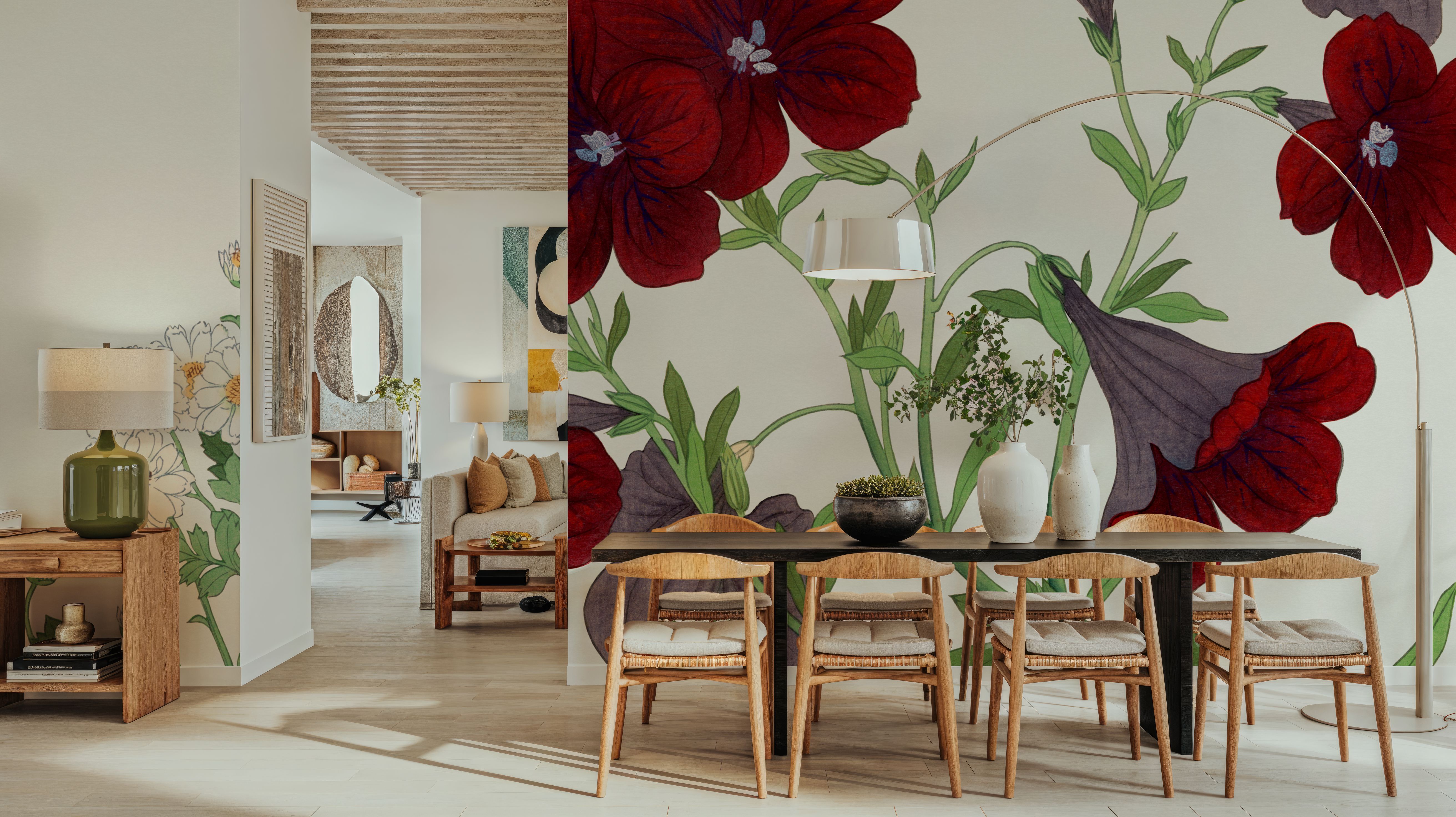 Tanigami Matricaria, Papier peint