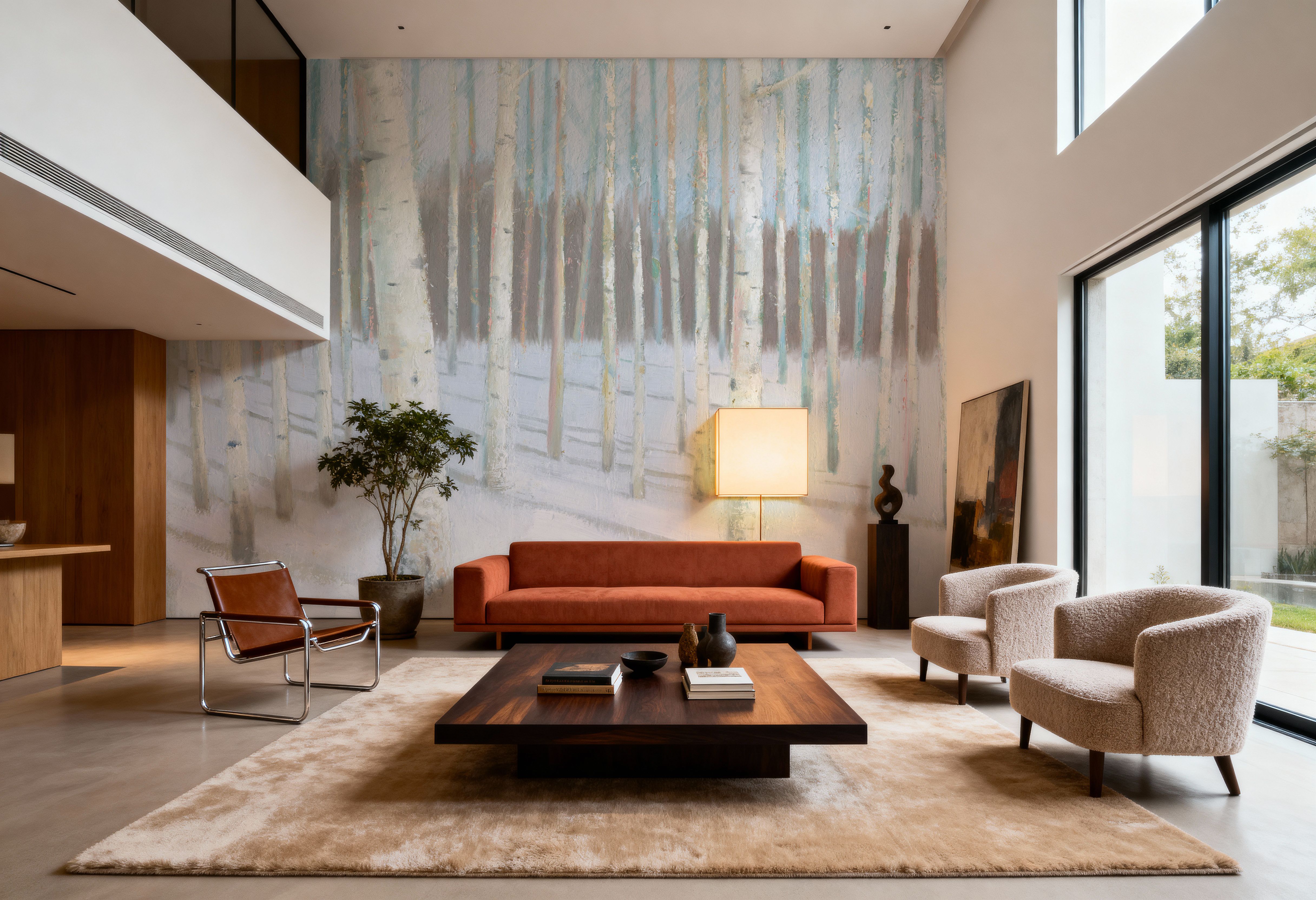 Winter Birch, Wallpaper