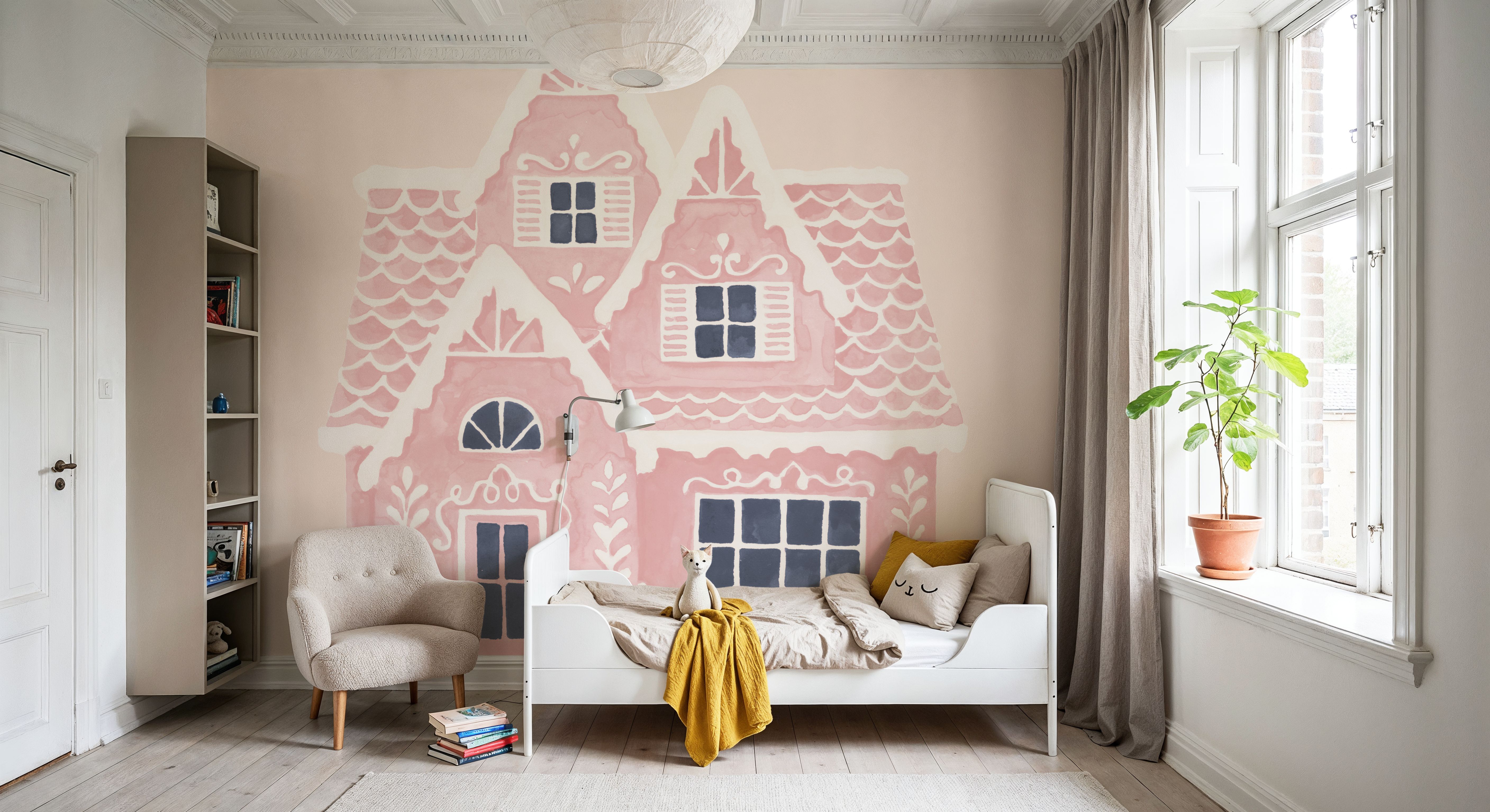 Gingerbread Dream House II Pink