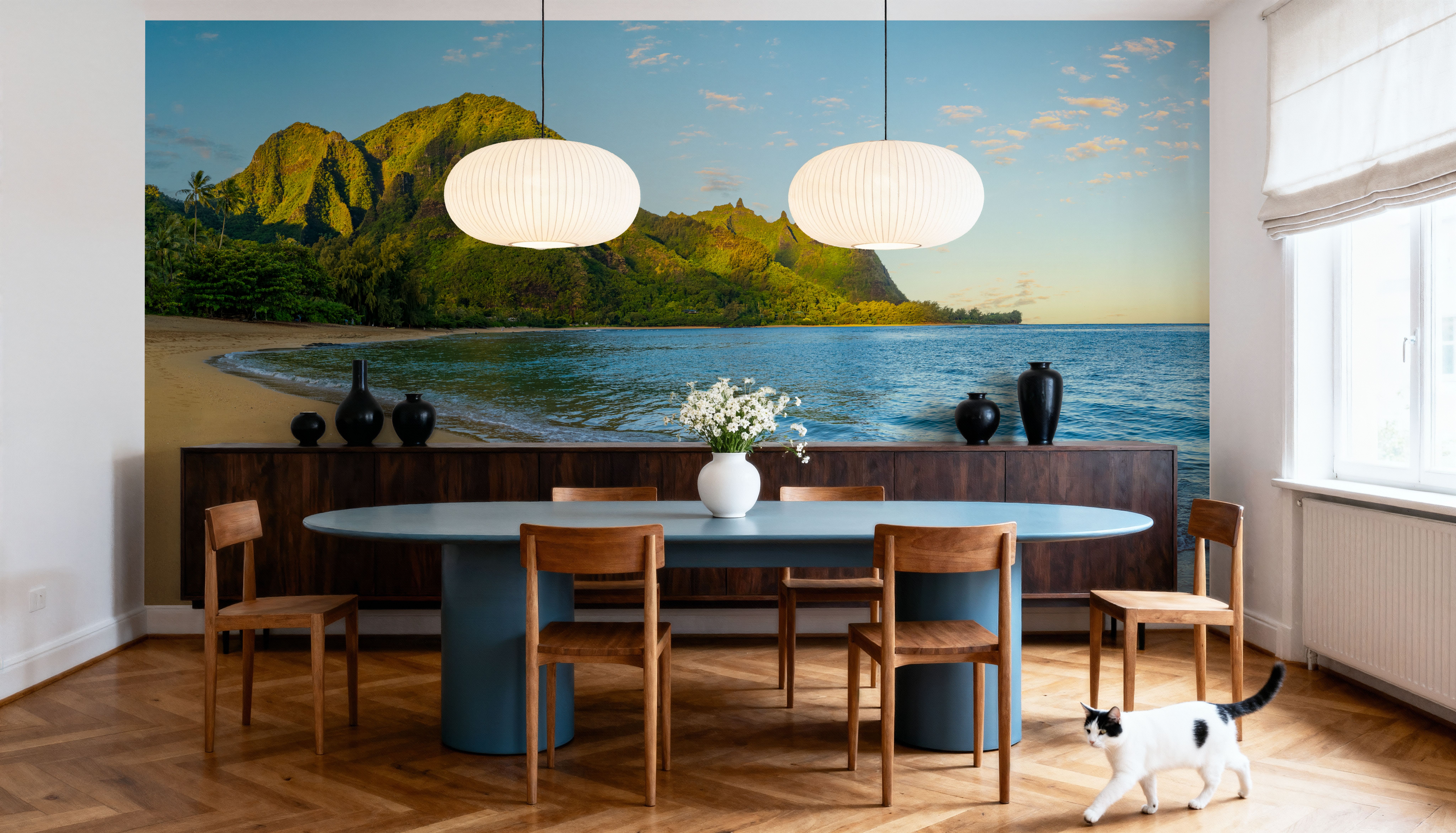 Early Beach Morning, Wallpaper