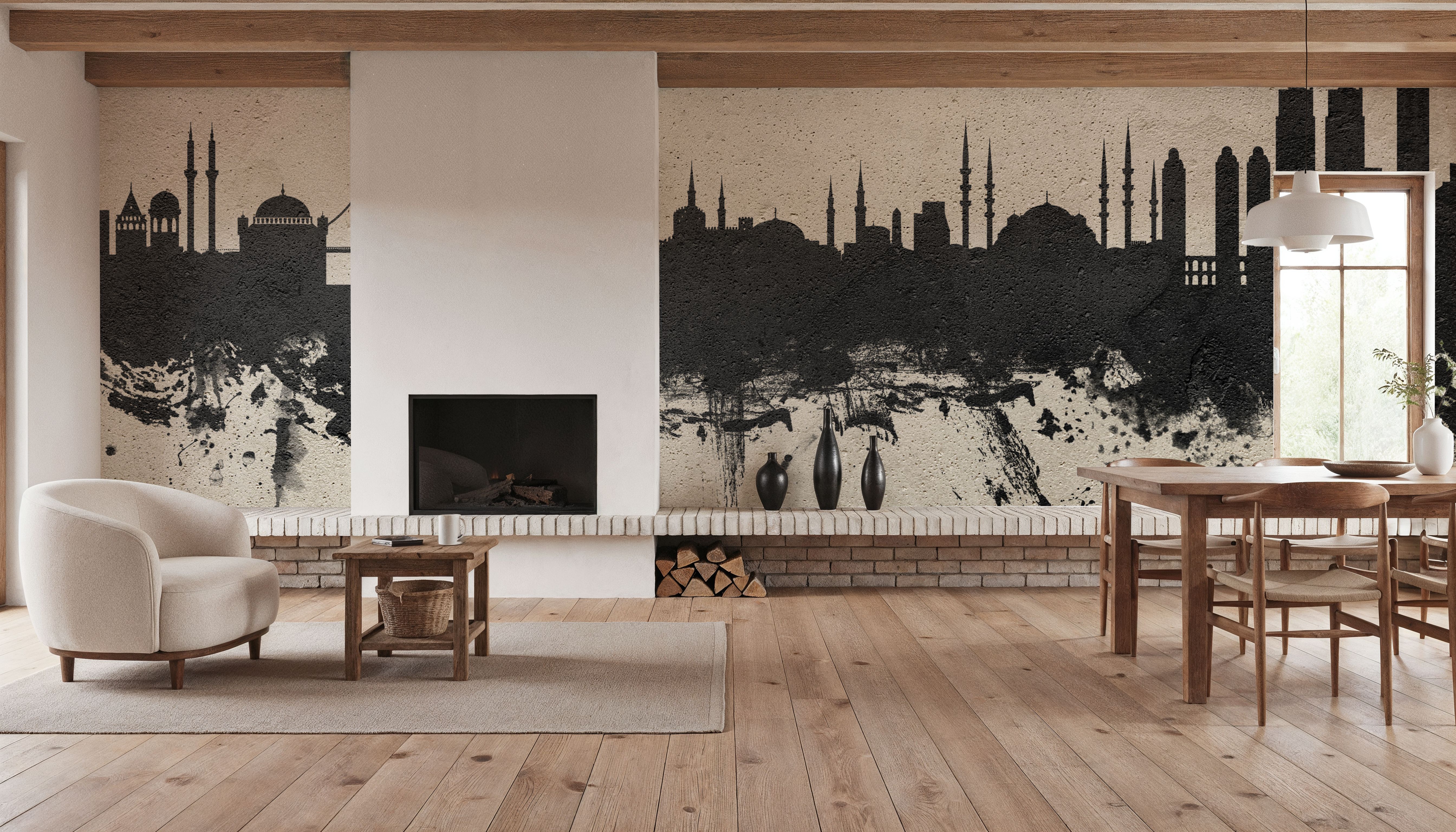 Istanbul Turkey Skyline Concrete, Wallpaper