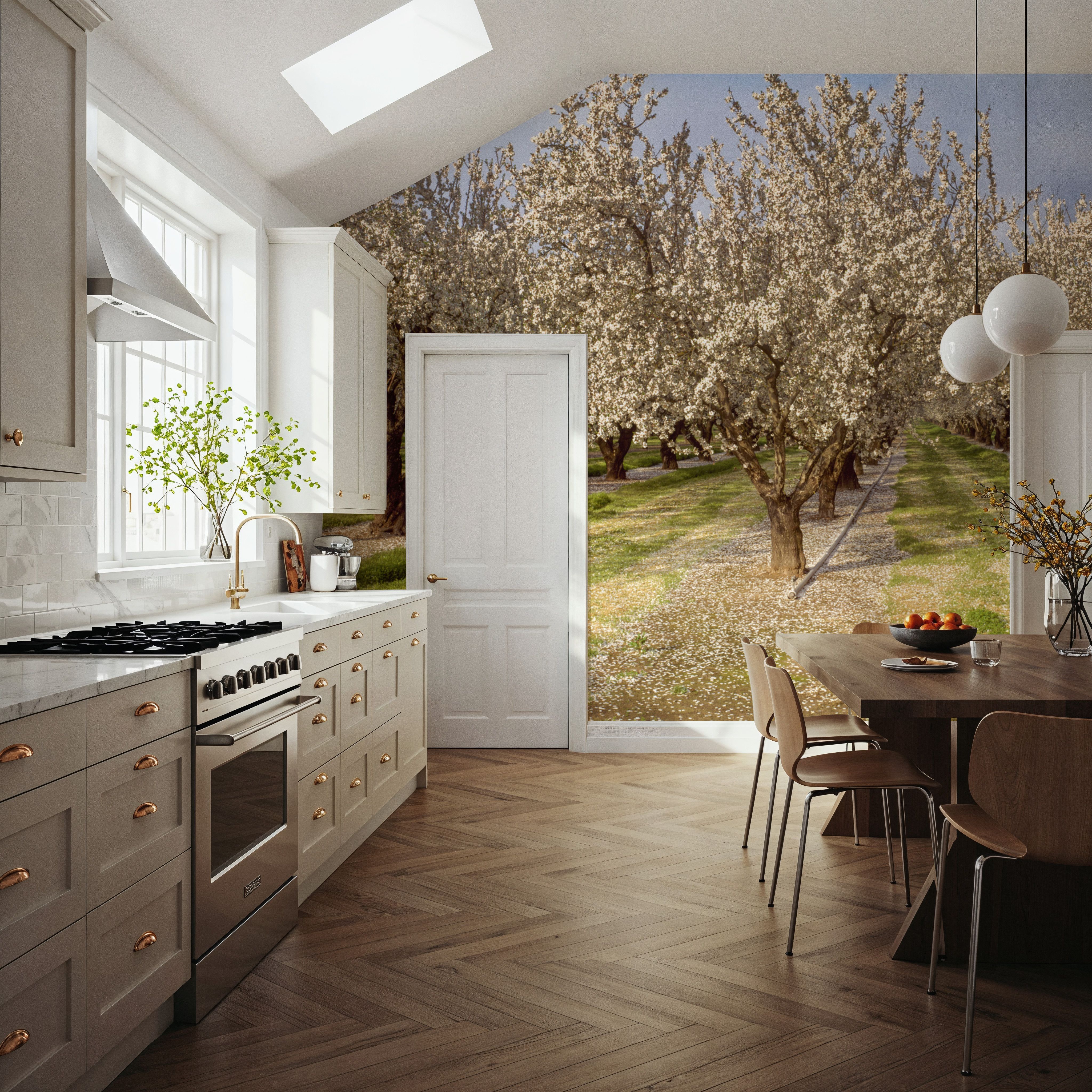 Blooming Almond Grove