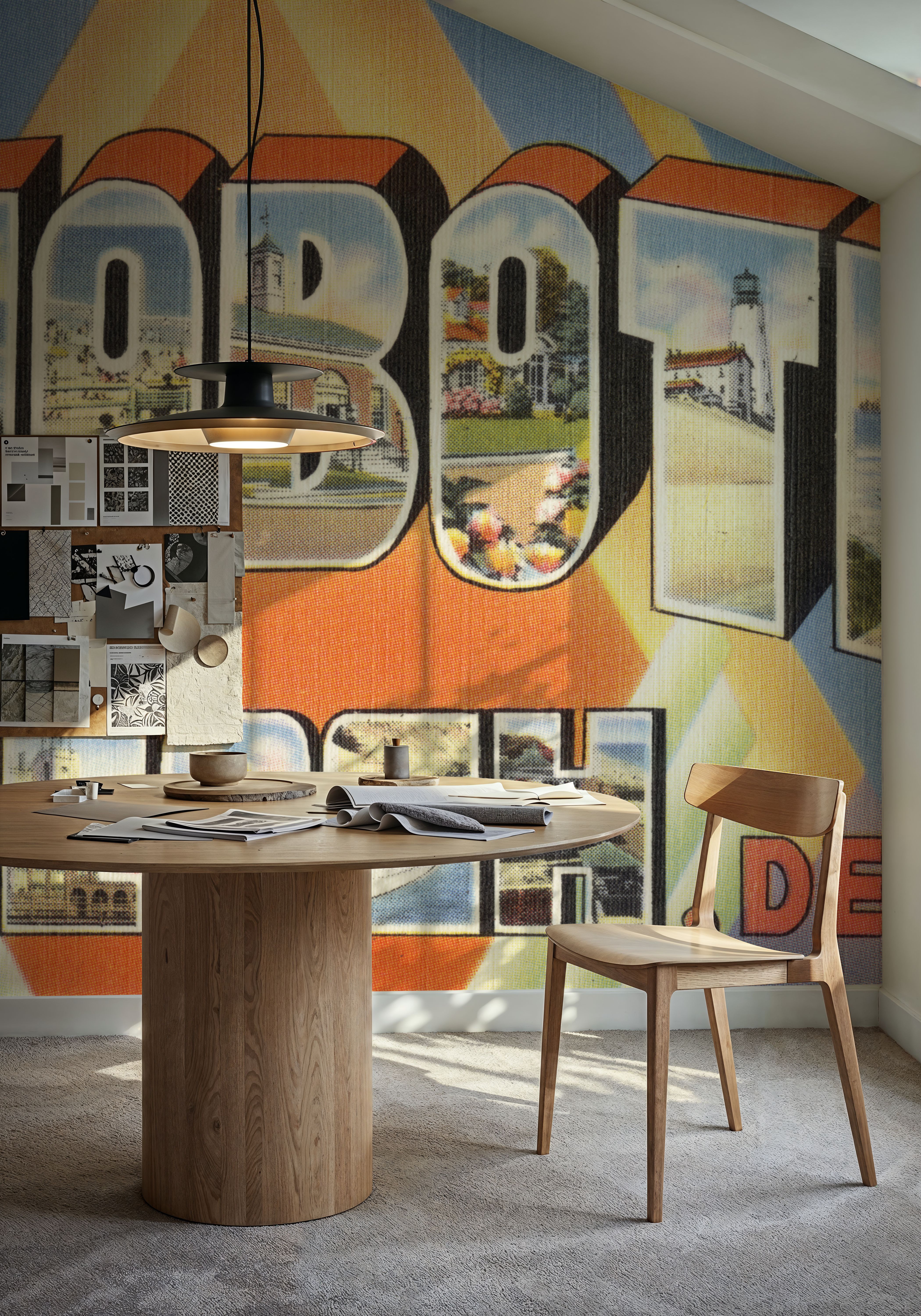 Greetings from Renoboth Beach - Screenprint Postcard