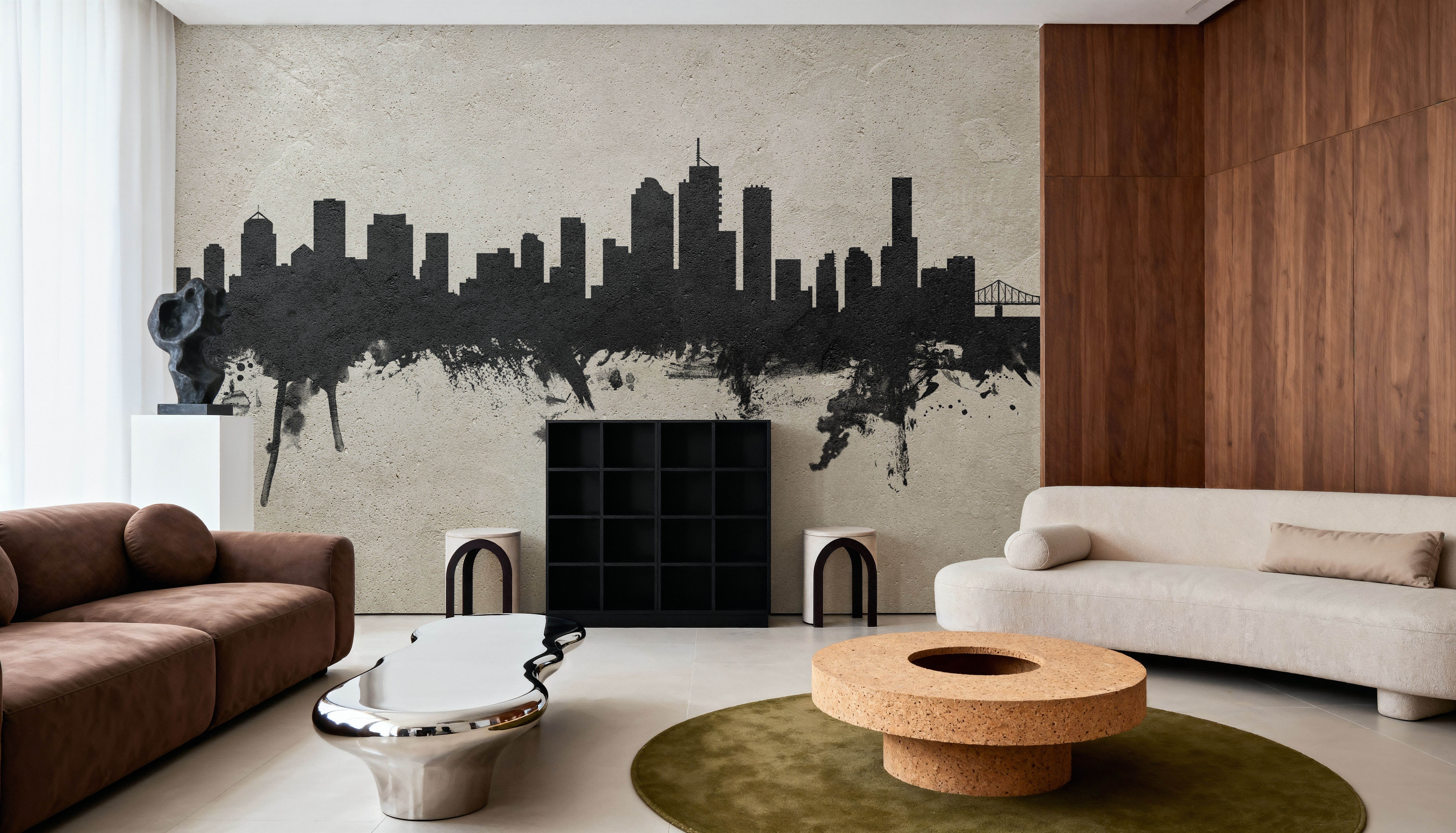 Brisbane Australia Skyline Concrete, Wallpaper
