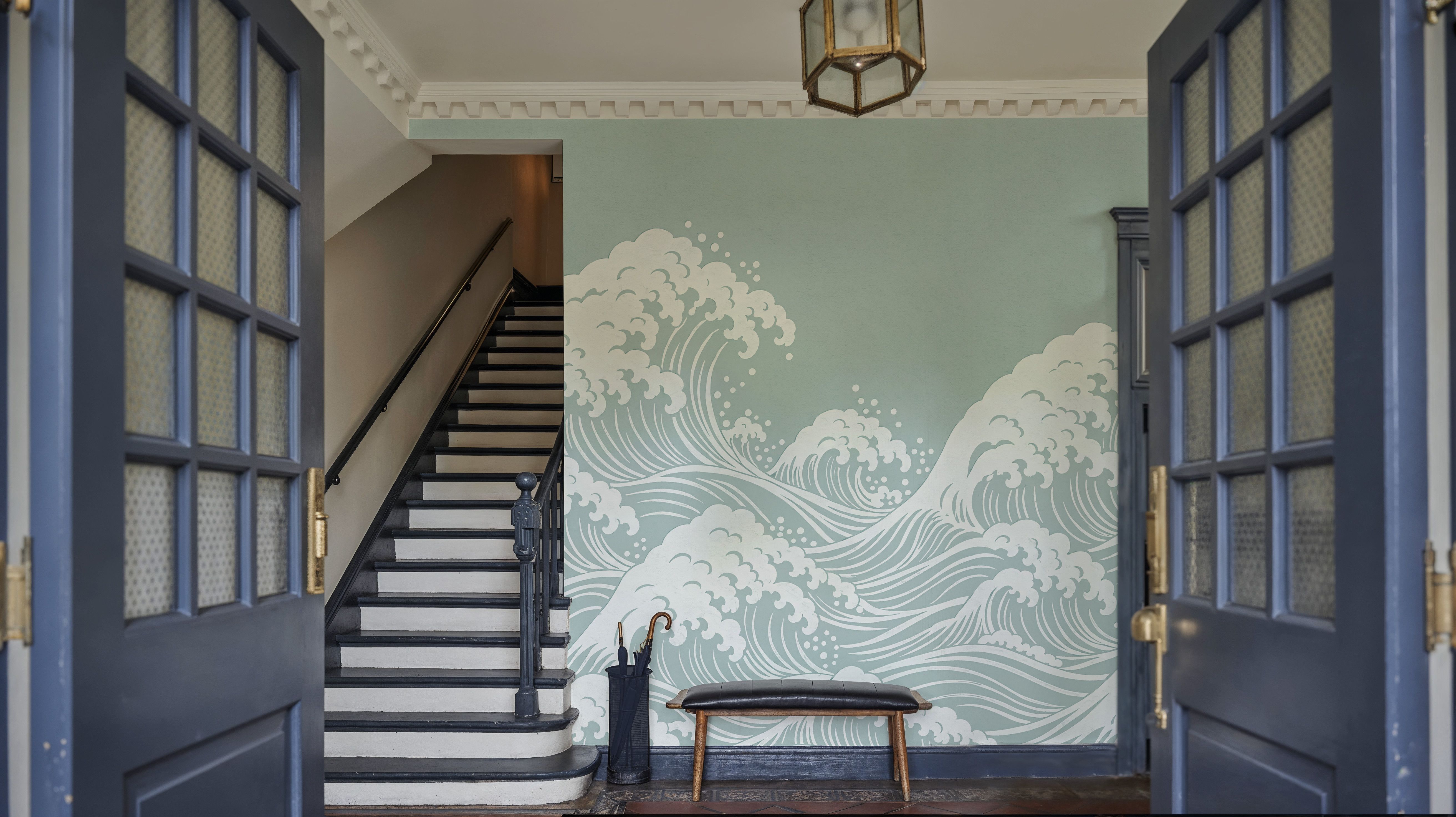Edo Waves, Mist, Papel de parede