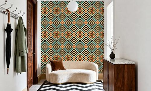 Ornamental Checkers no.III