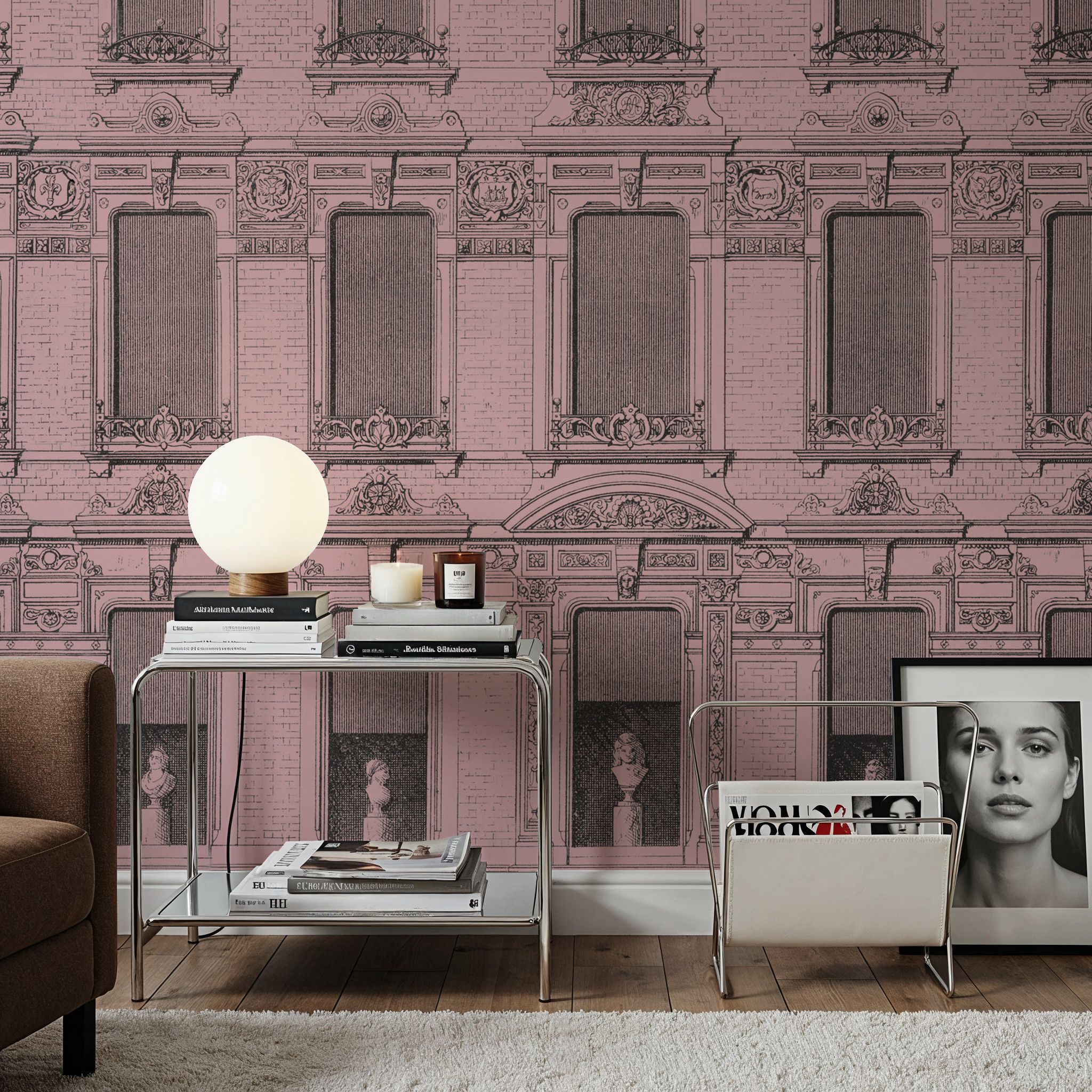 Vintage Facade, Pink