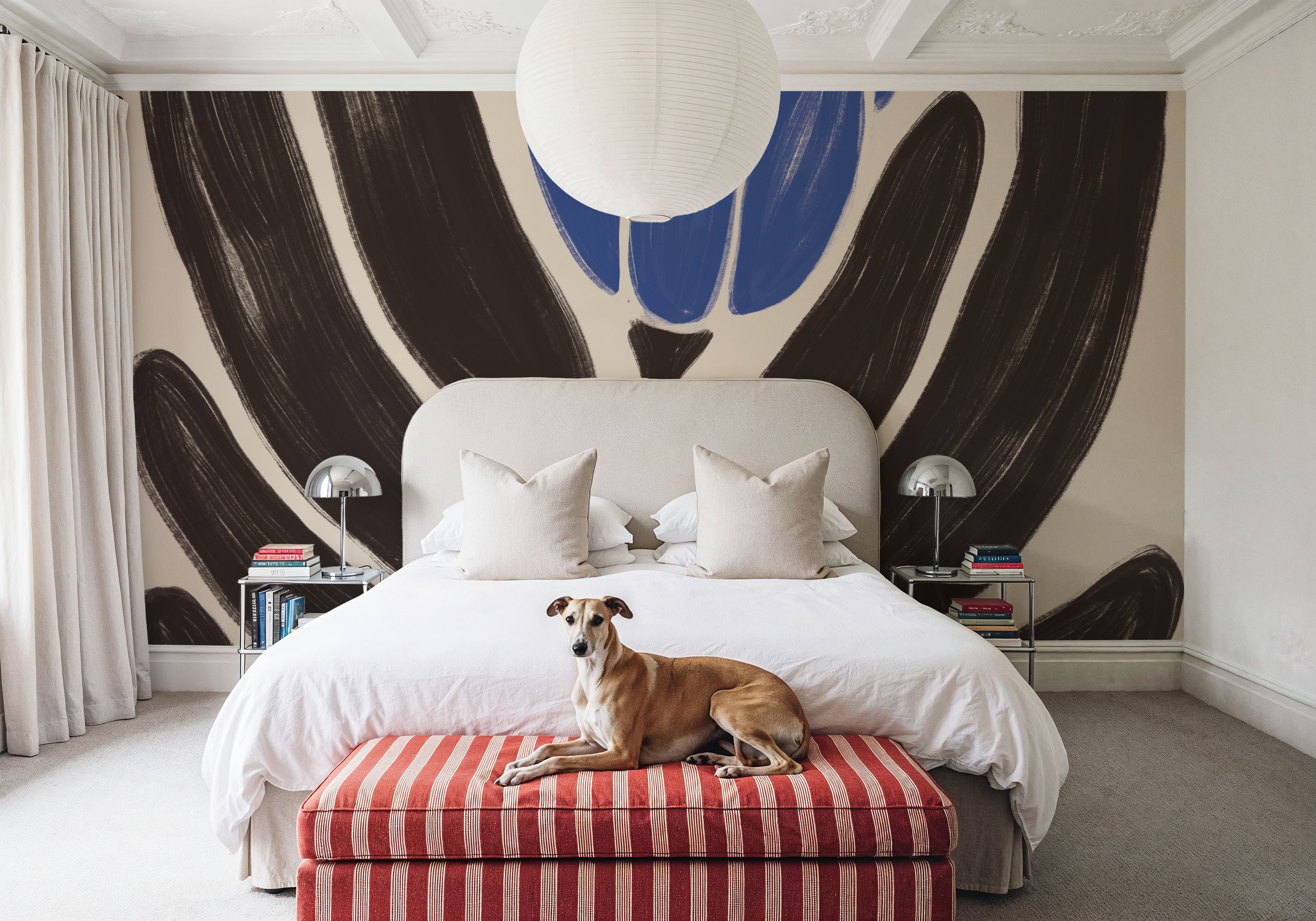 Simple Flowers I Blue