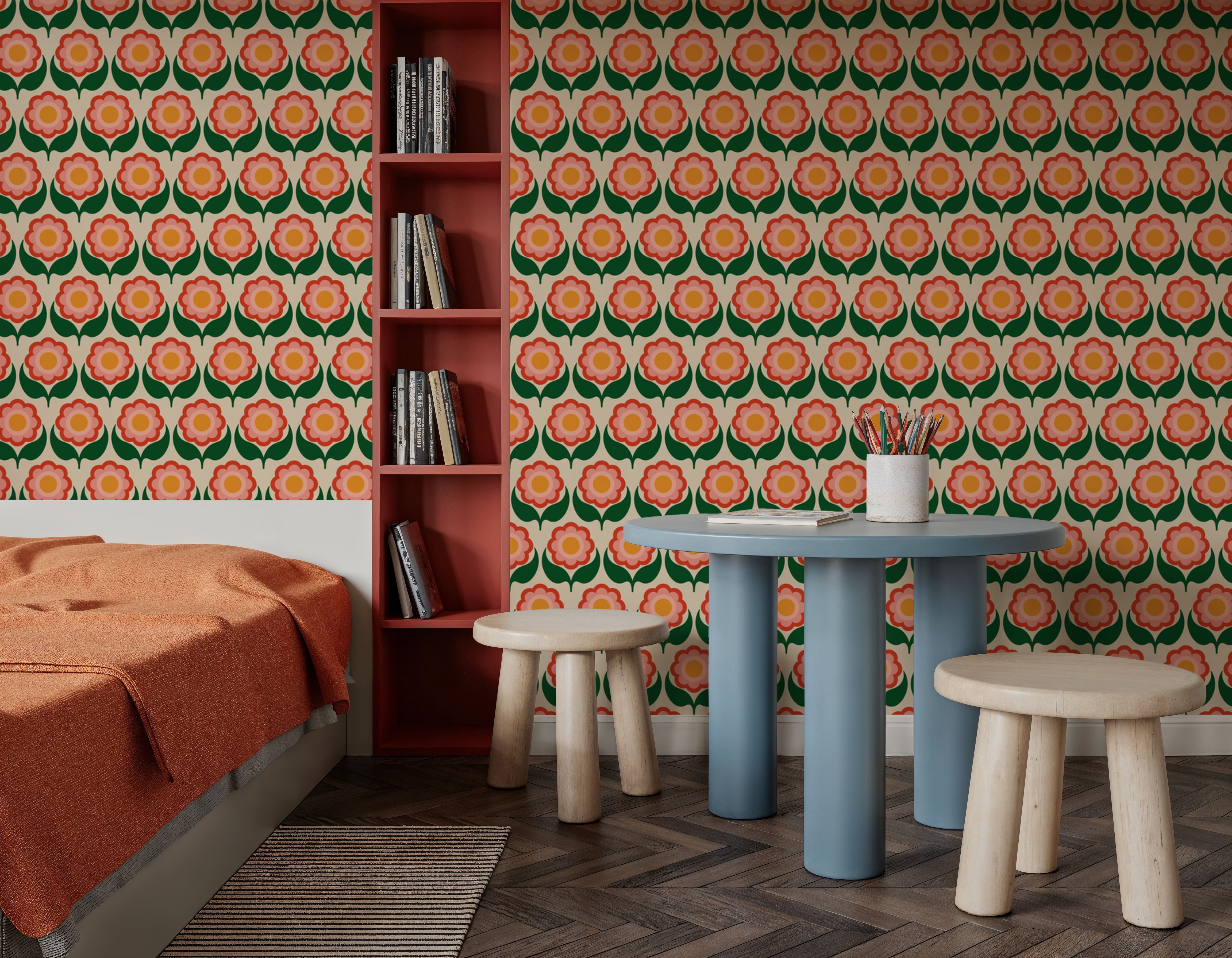 70's Fun Flowers