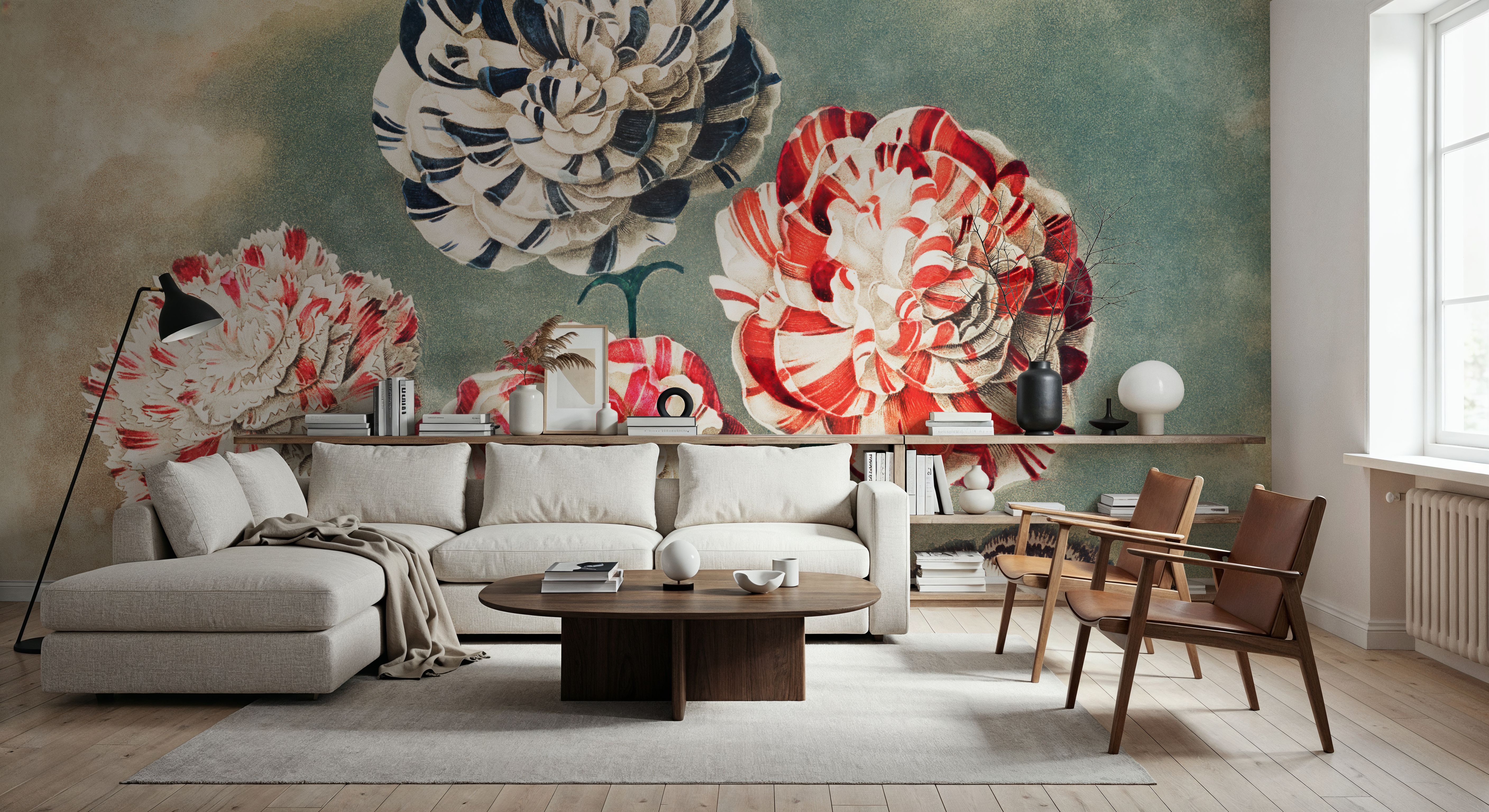 Carnations, Wallpaper