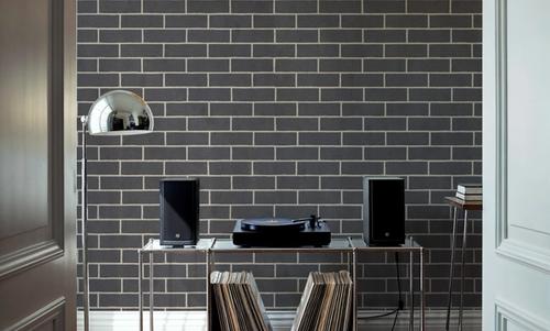 Grey Brick Wall