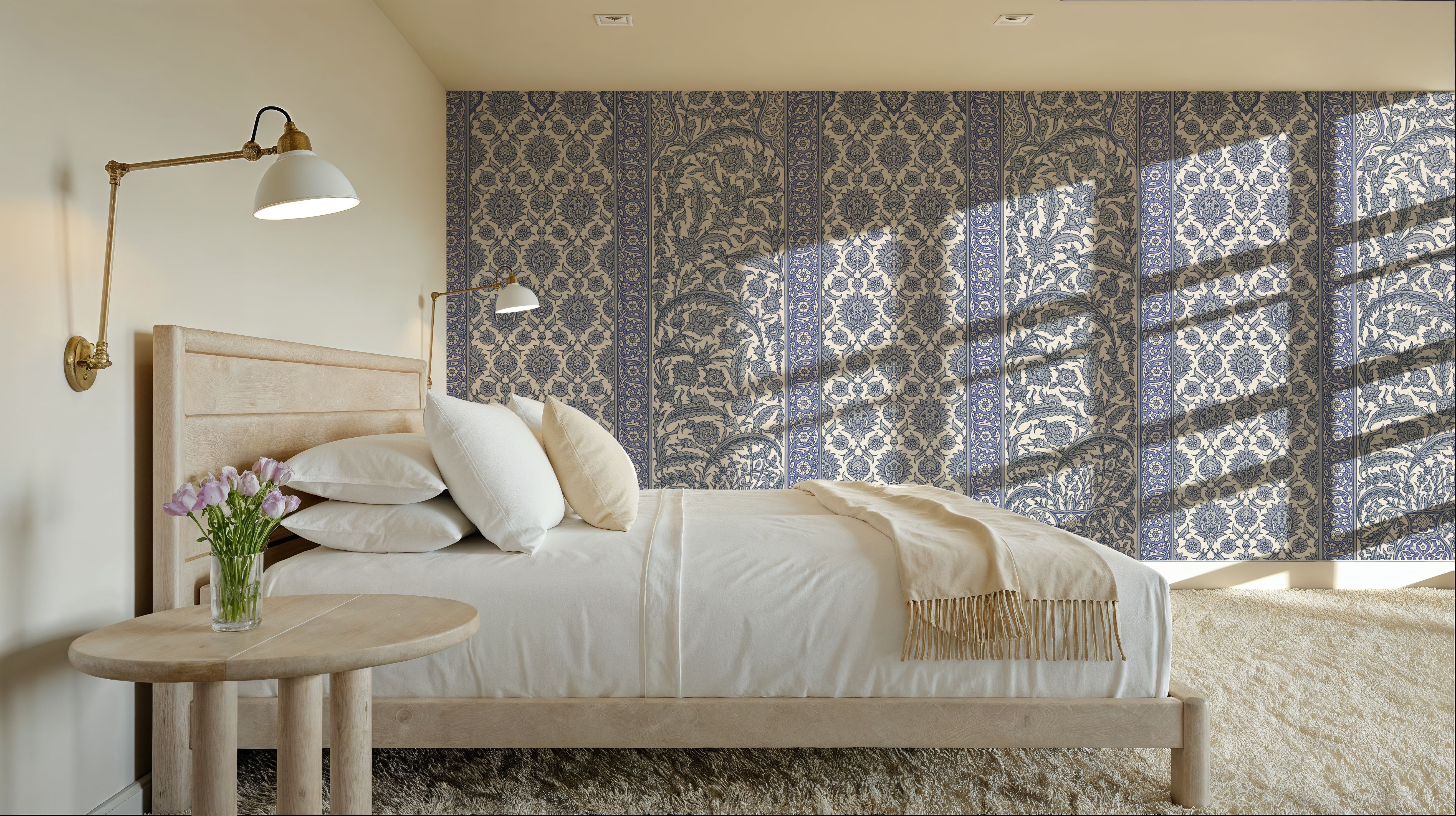 Riad Ornaments, Periwinkle