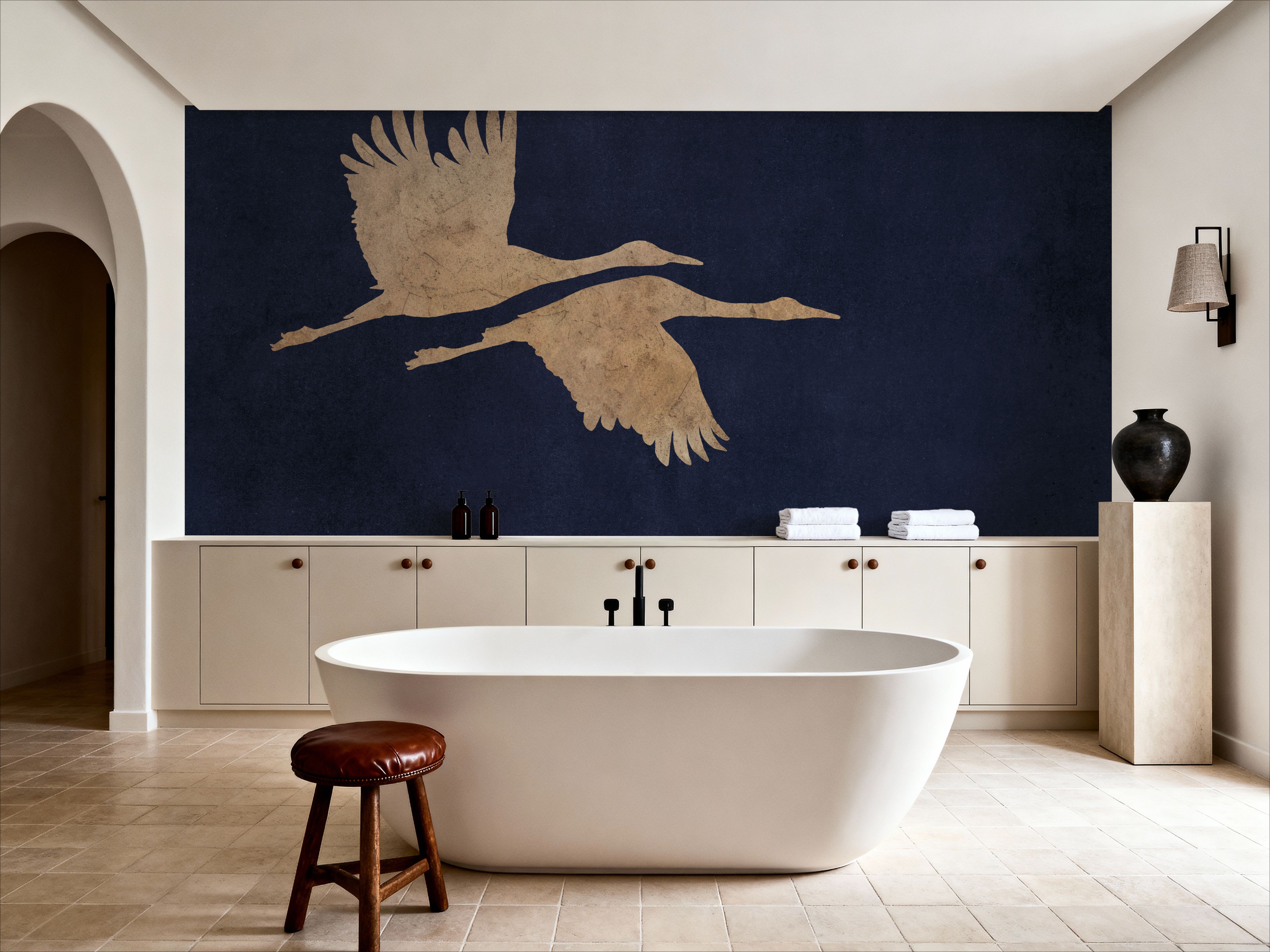 Herons in Flight