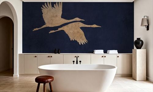 Herons in Flight