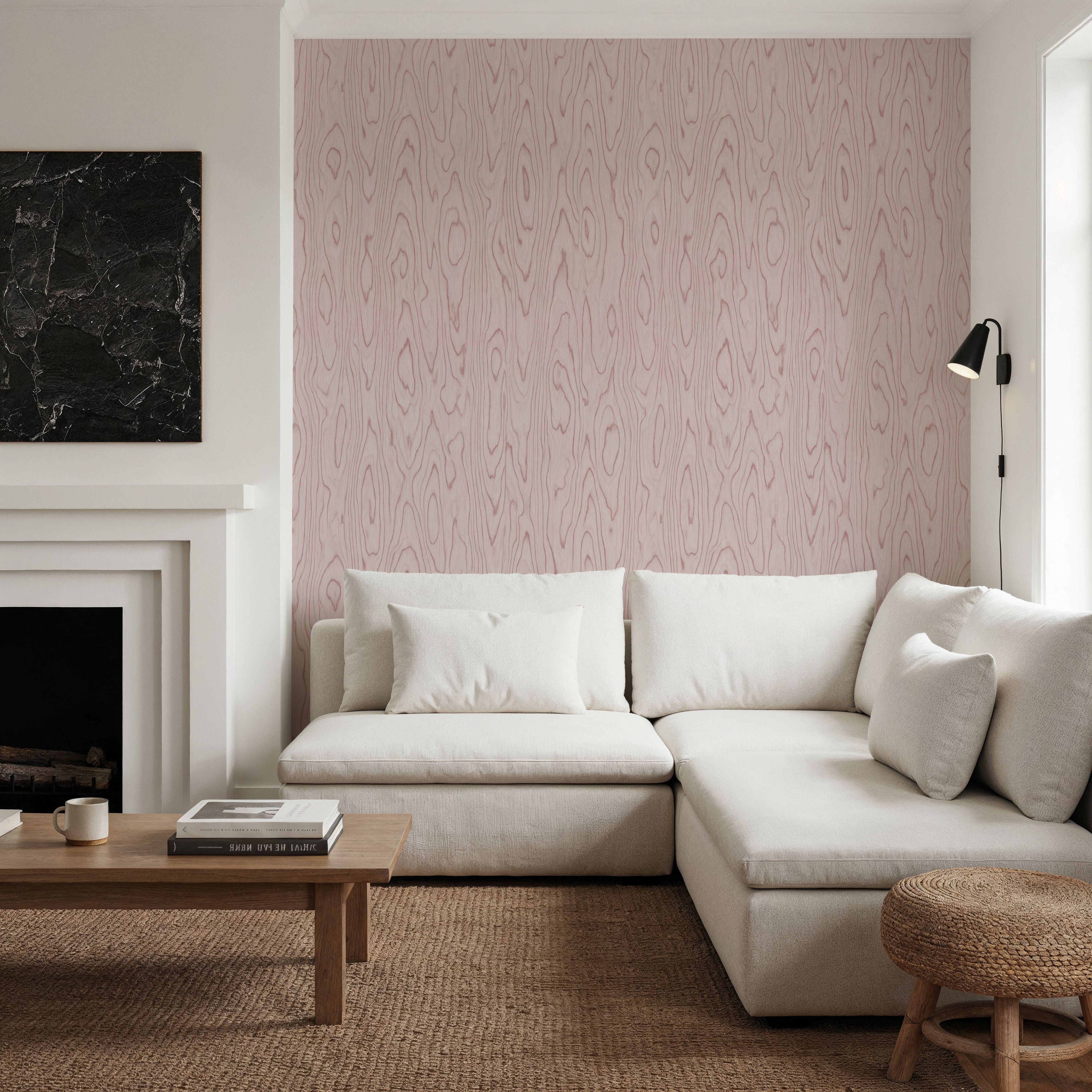 Conoid Grain, Alizarin Pink