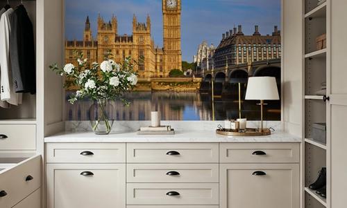 Big Ben Tower and Thames River