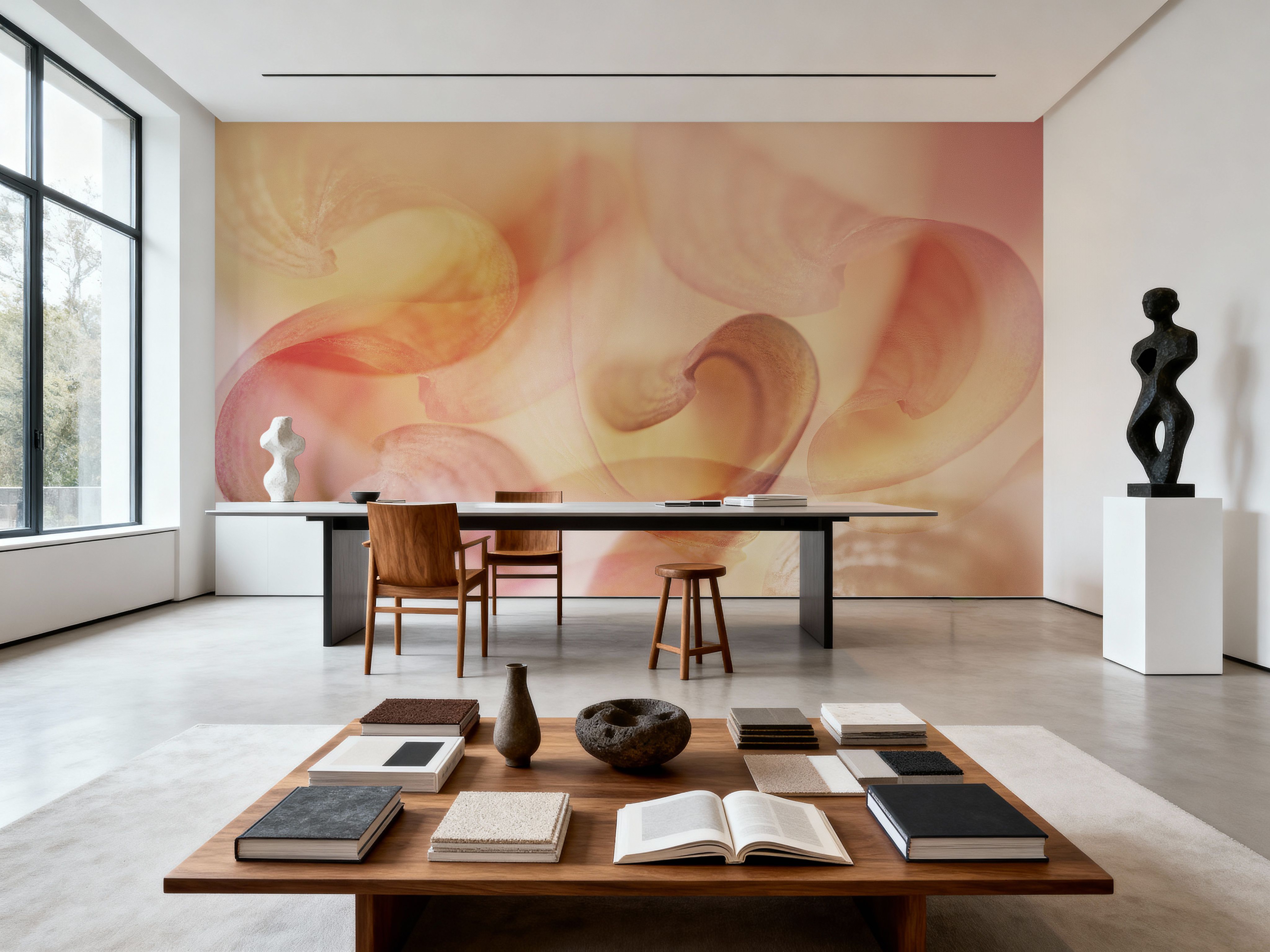 Dancing Leaves, Wallpaper