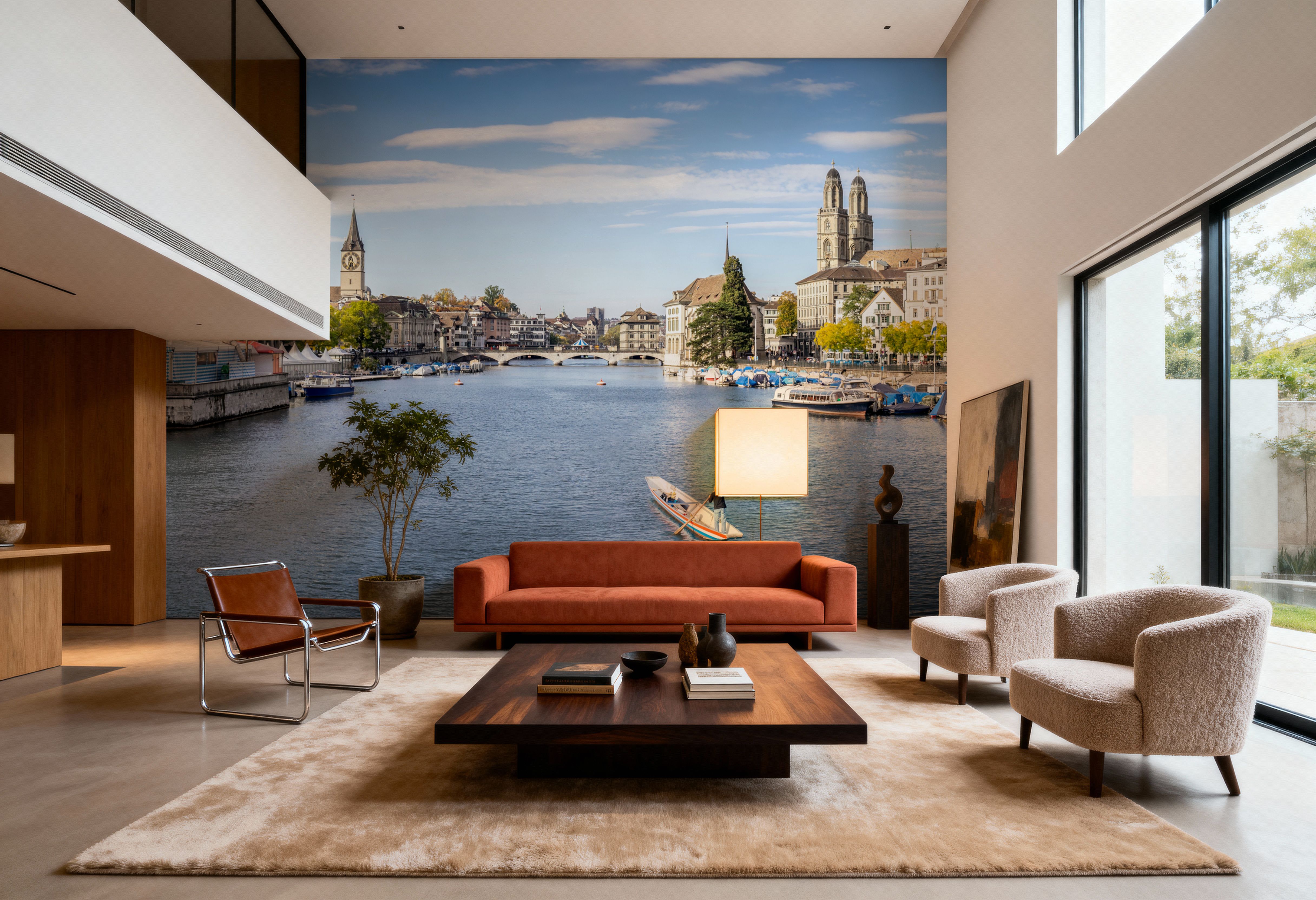 Zürich Skyline, Tapeten