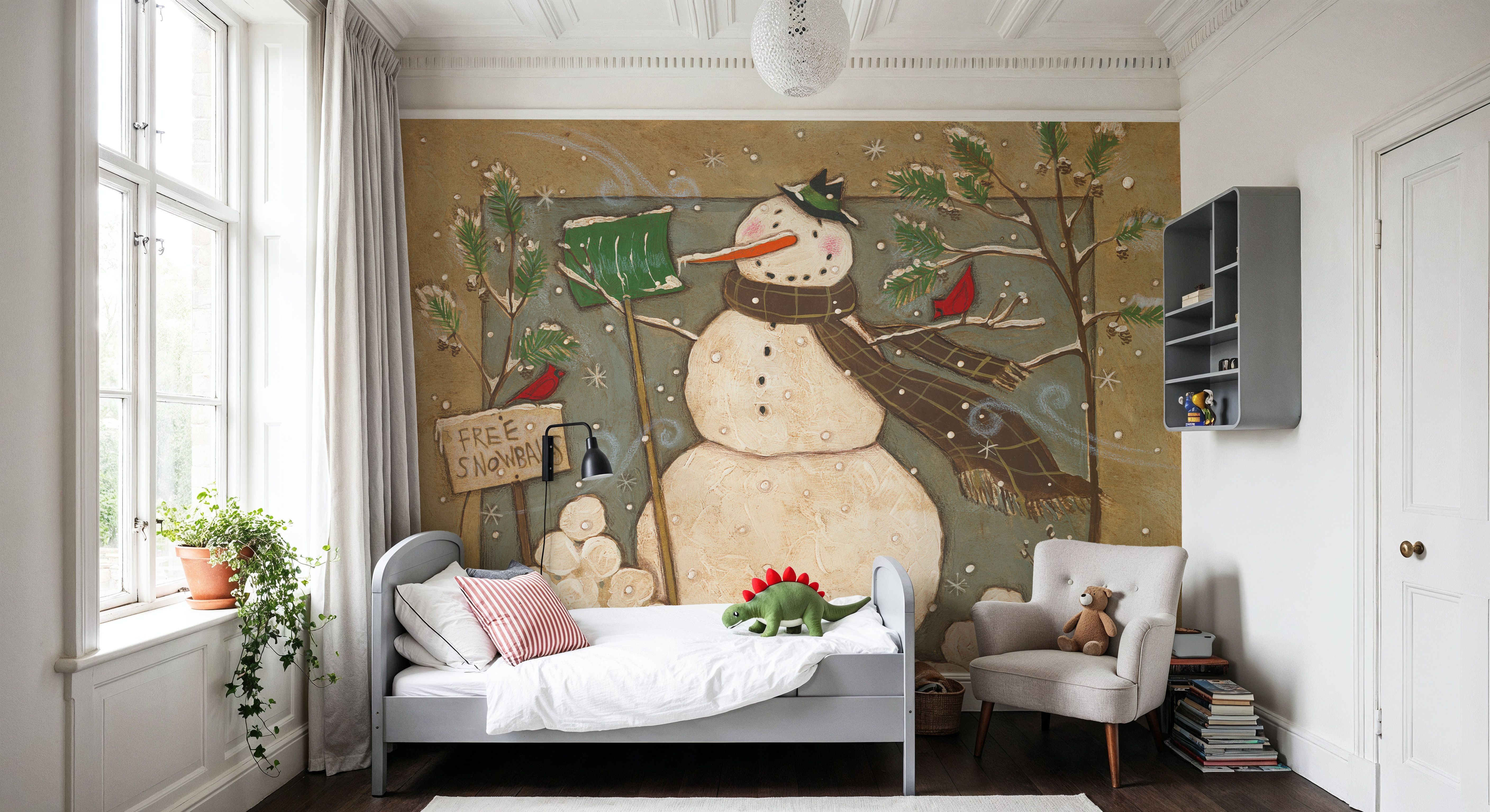 Seasonal Snowman I