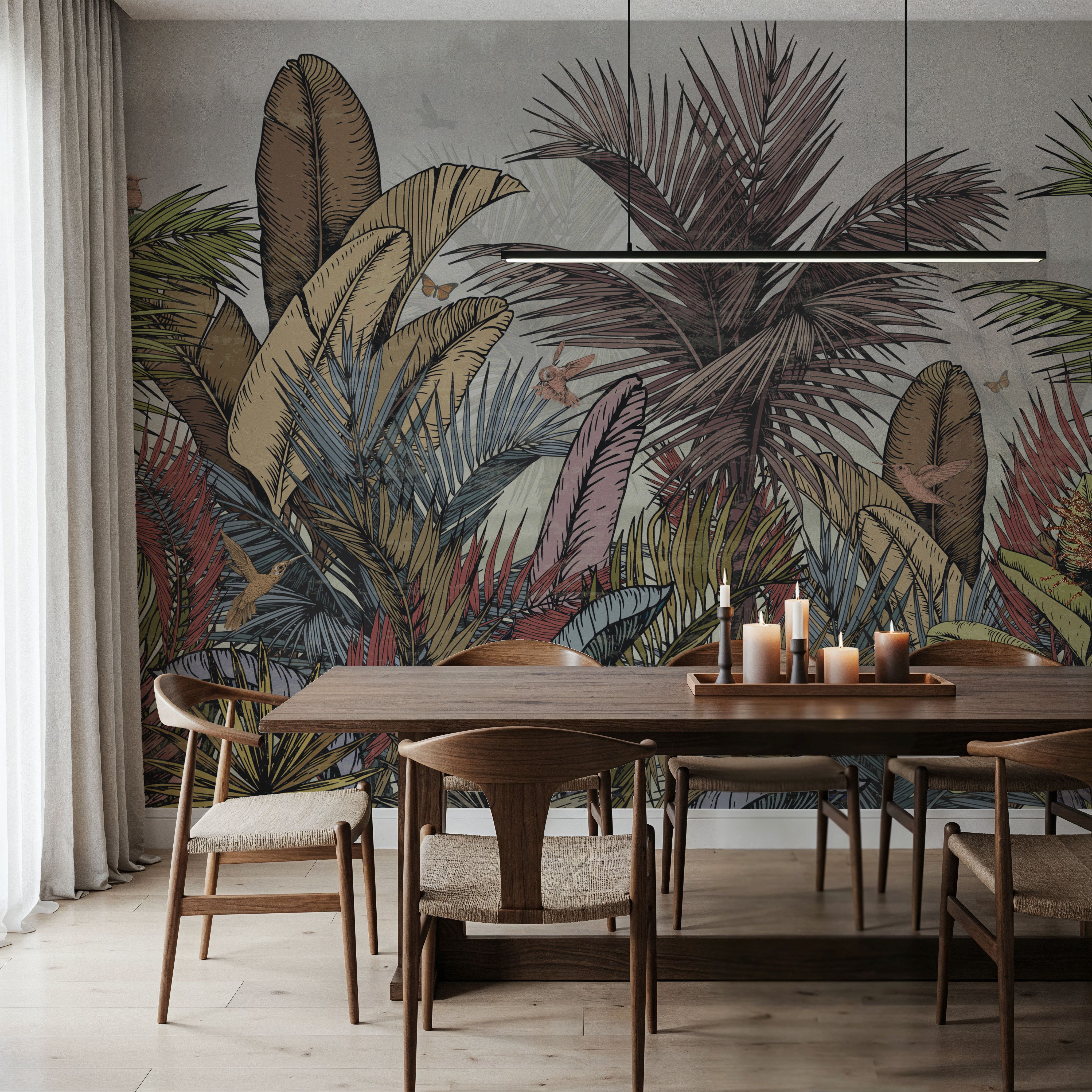 Tropical Evergreen Bright