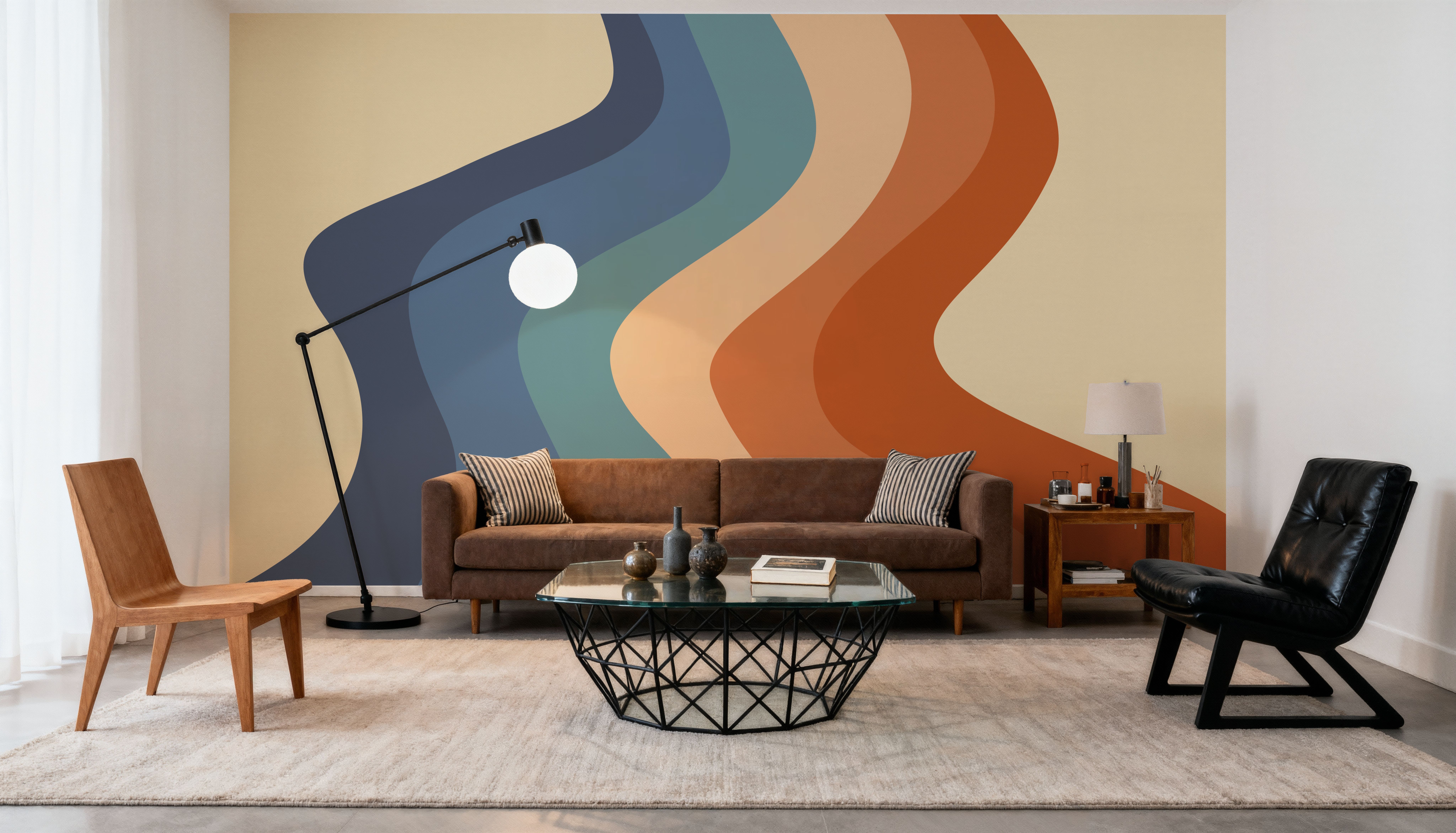 Swirly Hippie Rainbow