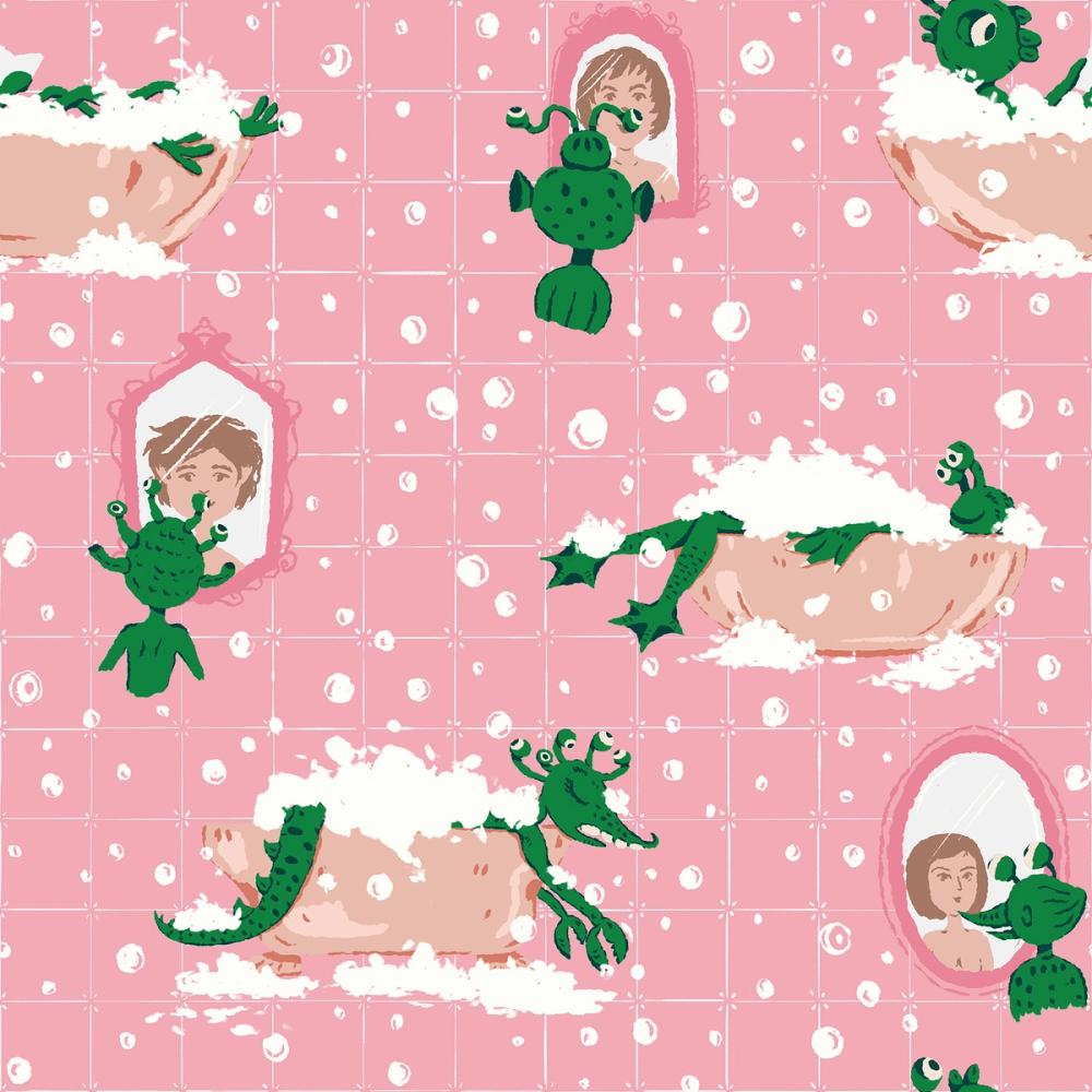 Aliens Bath Time, Rose