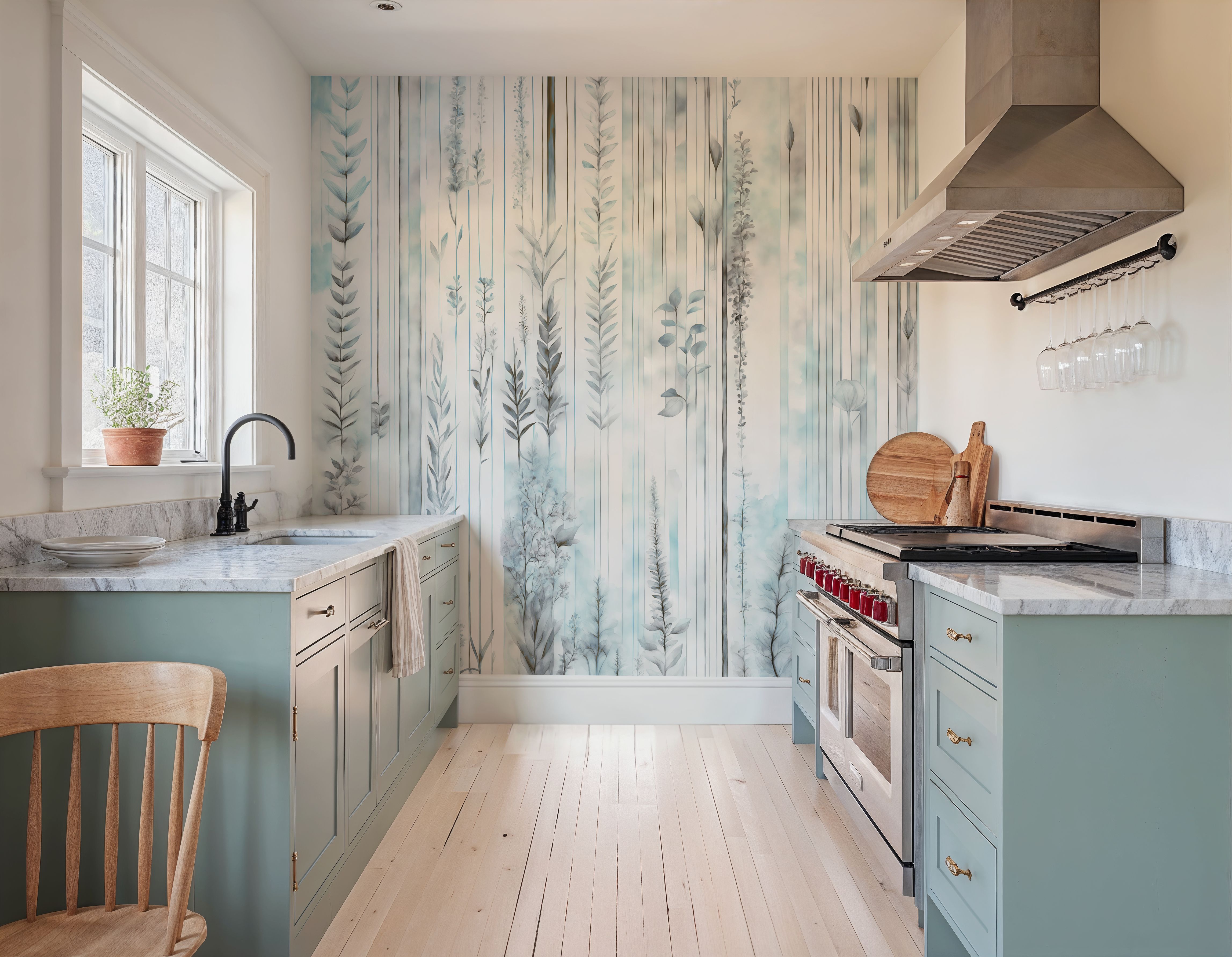 Botanical Wall Teal