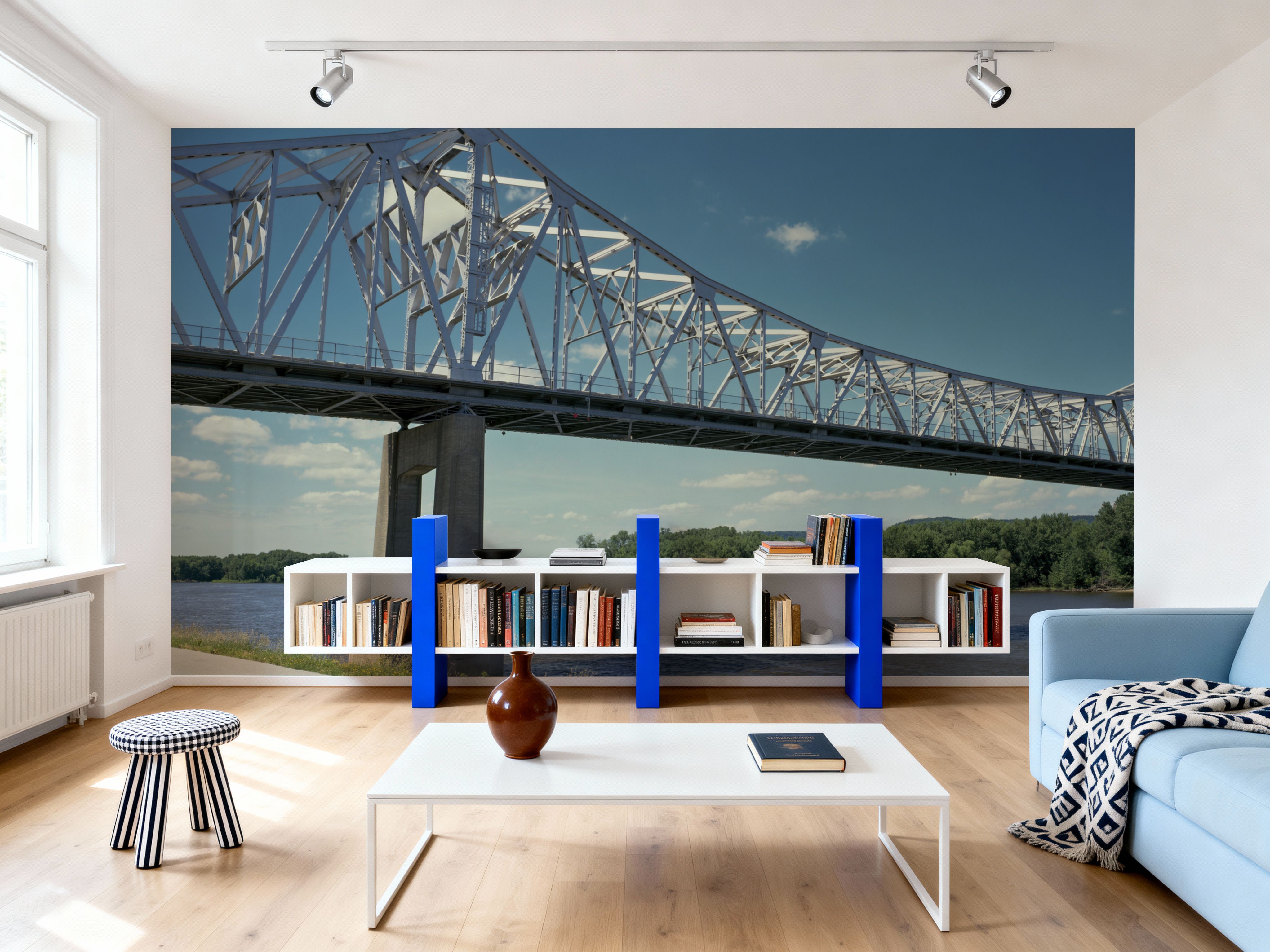 Tranquil Bridge Crossing