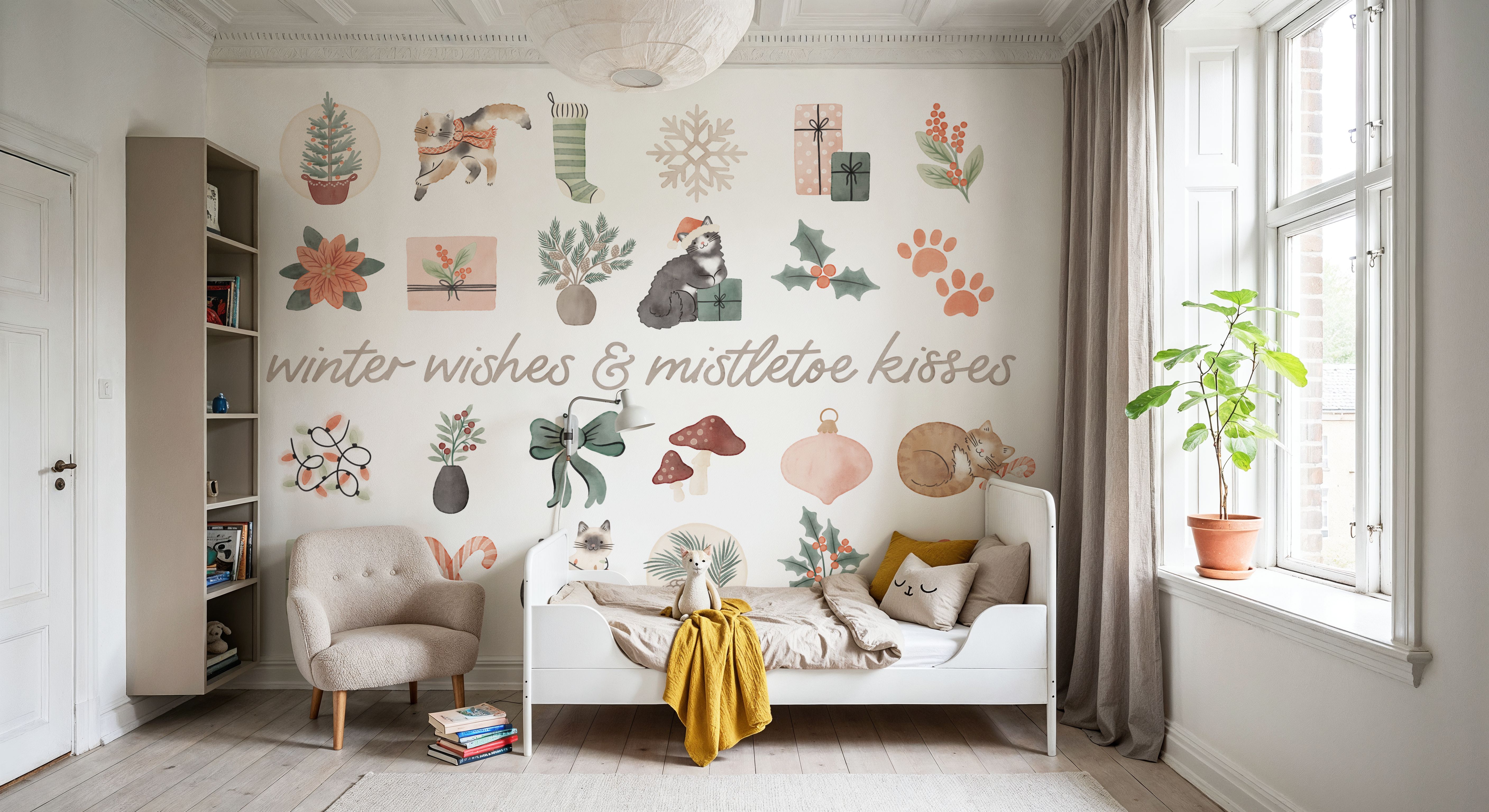 Merry Meows IV, Tapeten