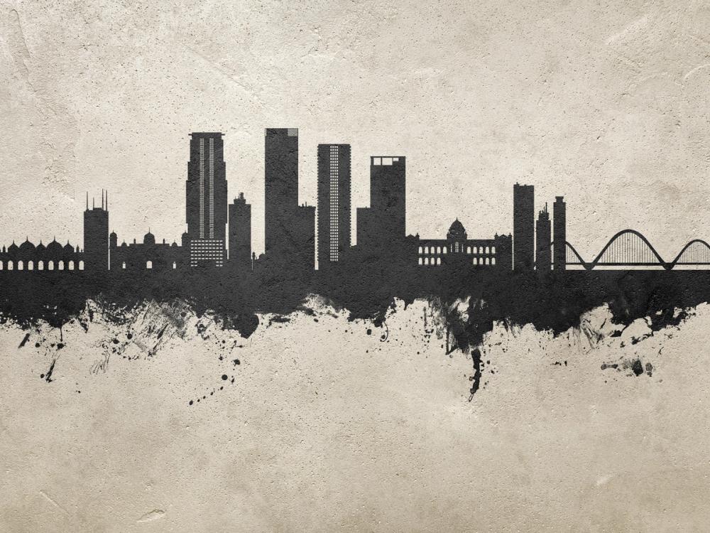 Dhaka Bangladesh Skyline Concrete