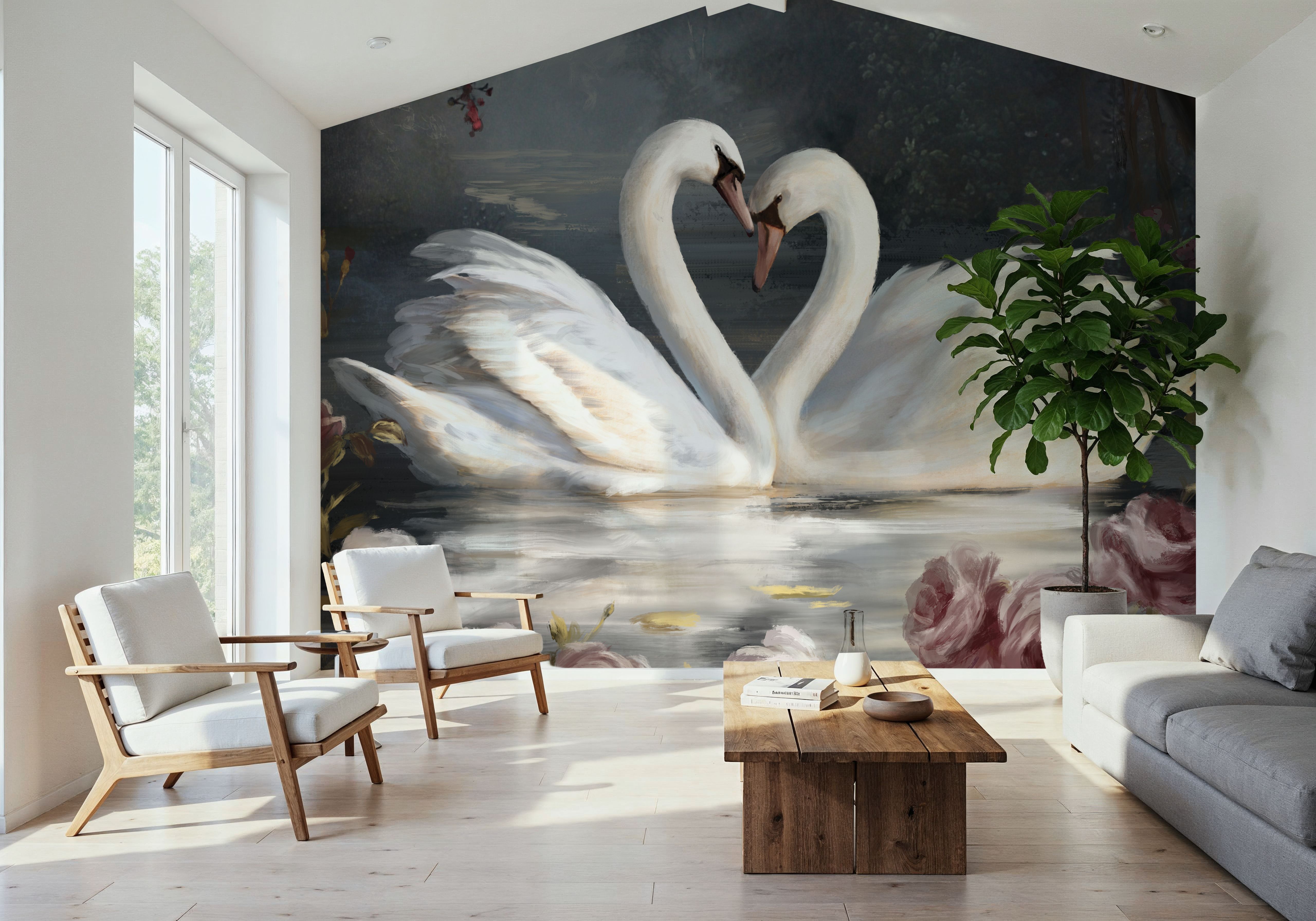 Swan Lake, Wallpaper