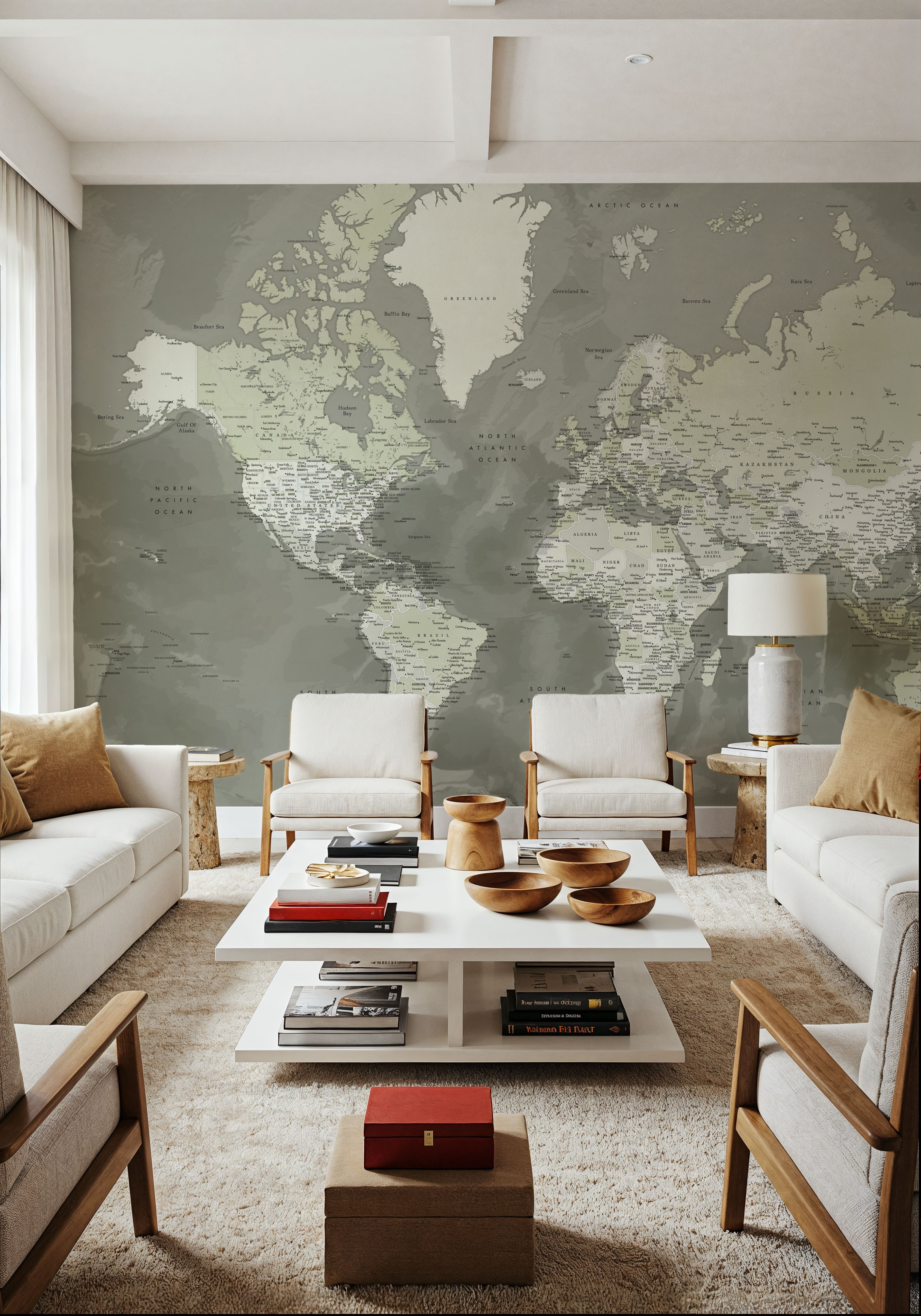 World Map Cities - Faolan
