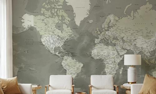 World Map Cities - Faolan